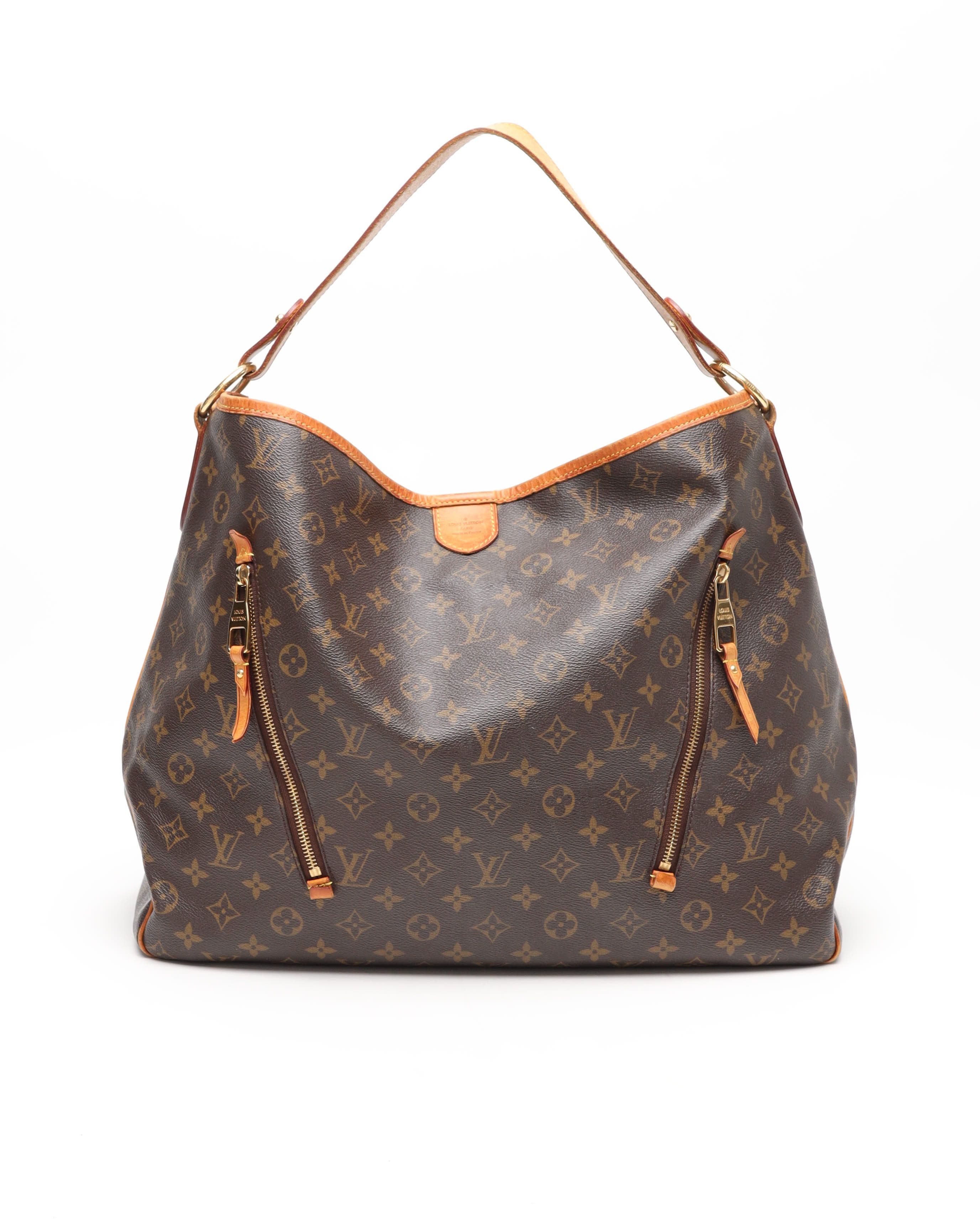 Pre-owned Louis Vuitton Monogram Delightful Gm Bag In Brown