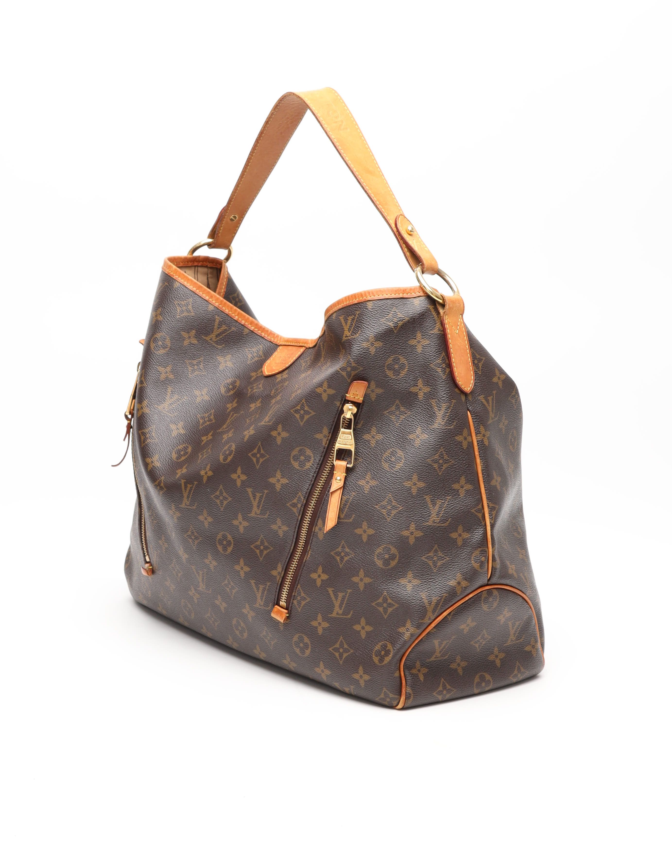 Pre-owned Louis Vuitton Monogram Delightful Gm Bag In Brown
