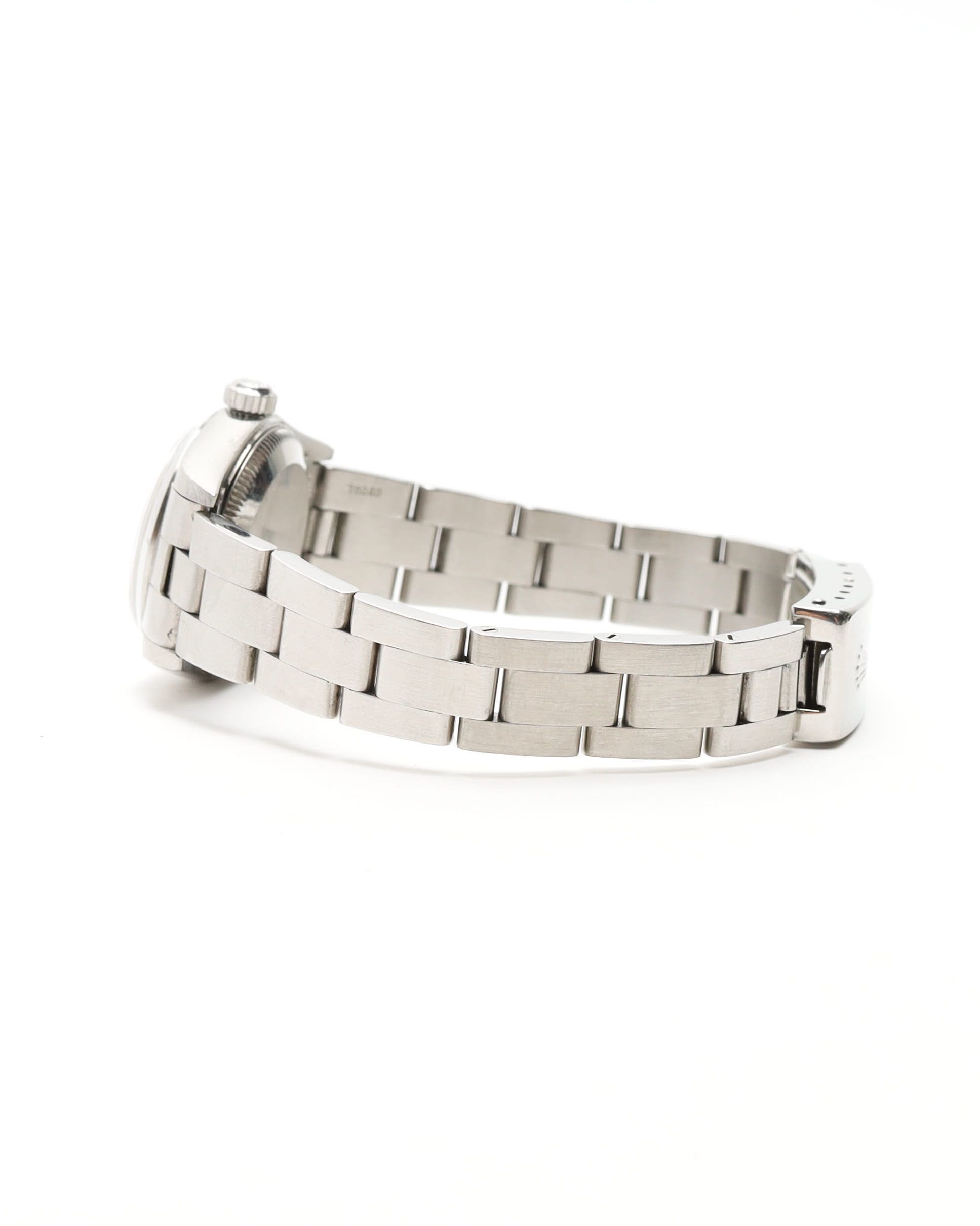 Rolex Lady-oyster Perpetual 25mm Ref 76080 Watch In Metallic