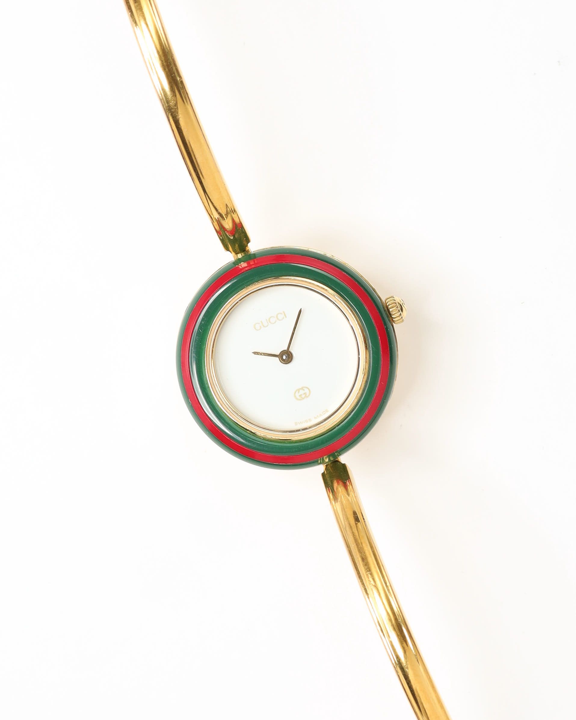 Gucci Change Bezel 26mm Ref 11/12 Full Set Watch In Multi