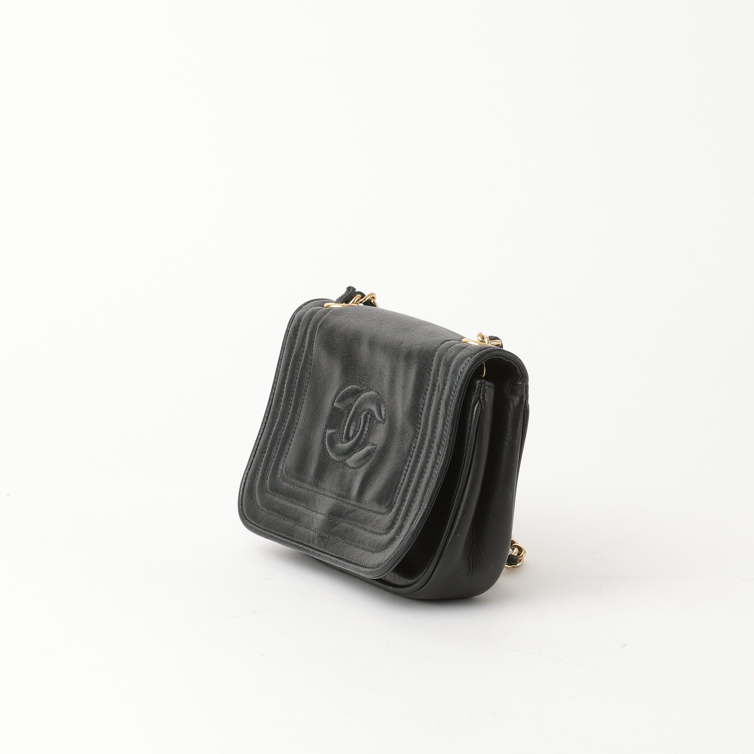 Pre-owned Chanel Cc Mini Flap Bag