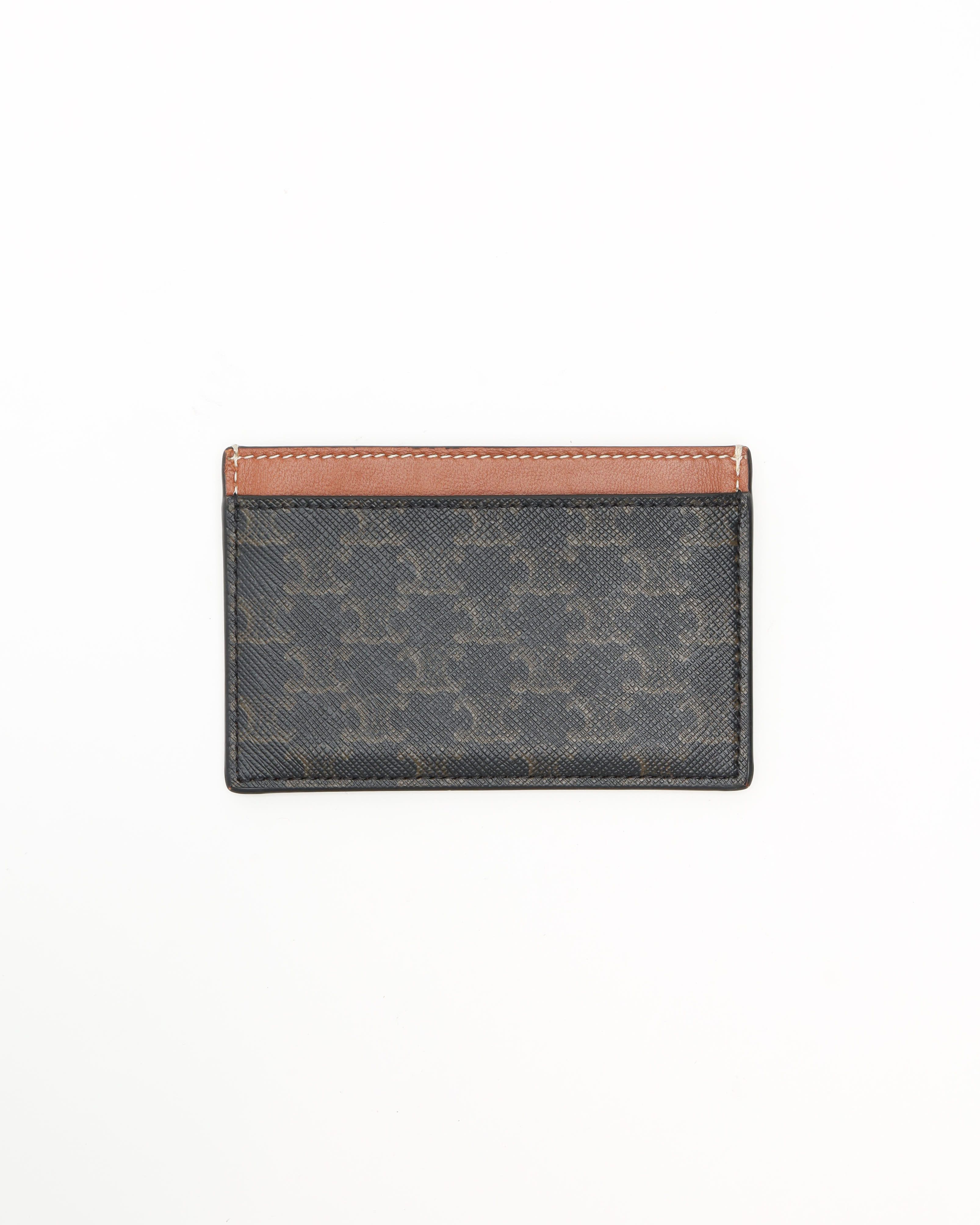 Celine Céline Triomphe Card Holder In Multi