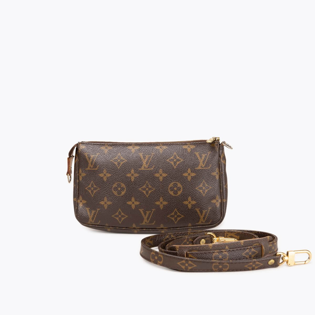 LOUIS VUITTON Monogram Pochette Accessoires Shoulder Strap