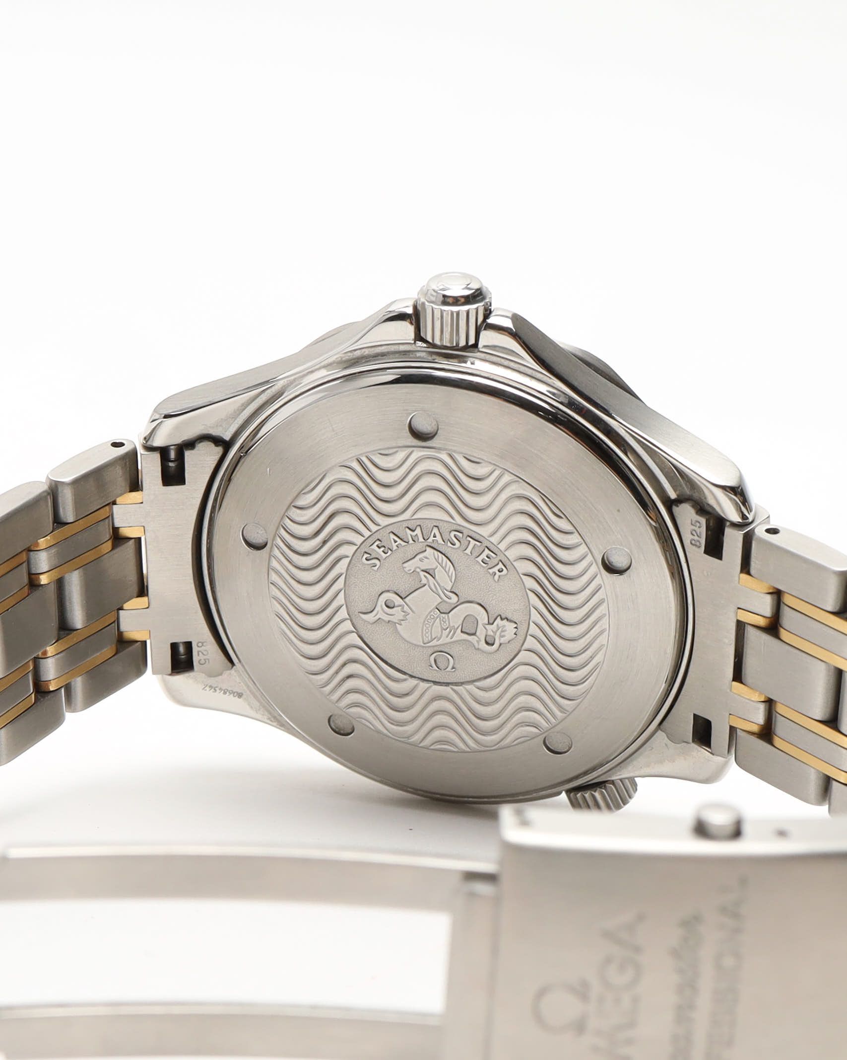 Omega Seamaster 300m 42mm Ref 2455.50 Rare Full Set Watch In Silver