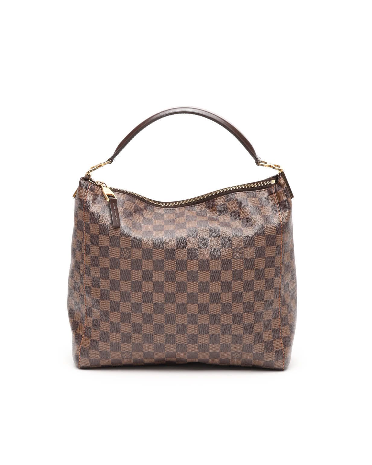 Pre-owned Louis Vuitton Damier Portobello Pm Bag In Brown