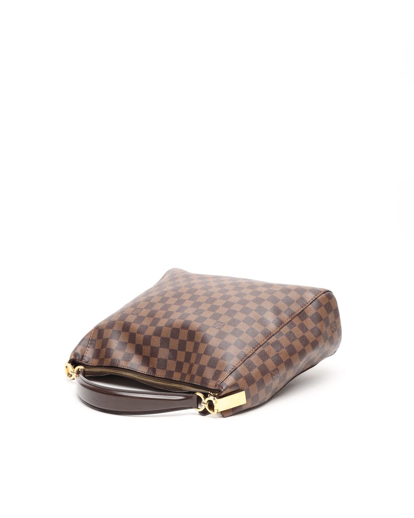 Pre-owned Louis Vuitton Damier Portobello Pm Bag In Brown