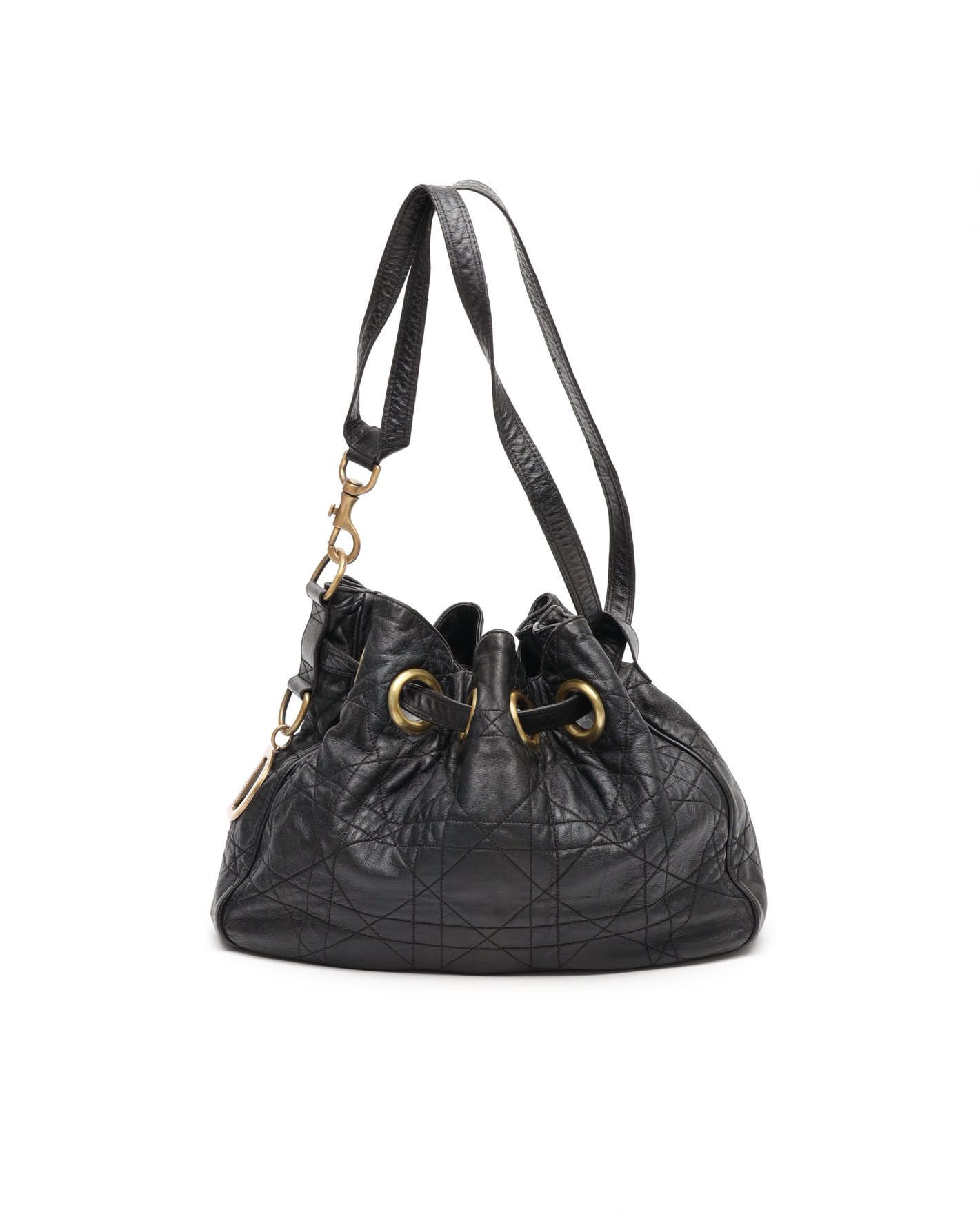 Christian Dior Cannage Bucket Bag