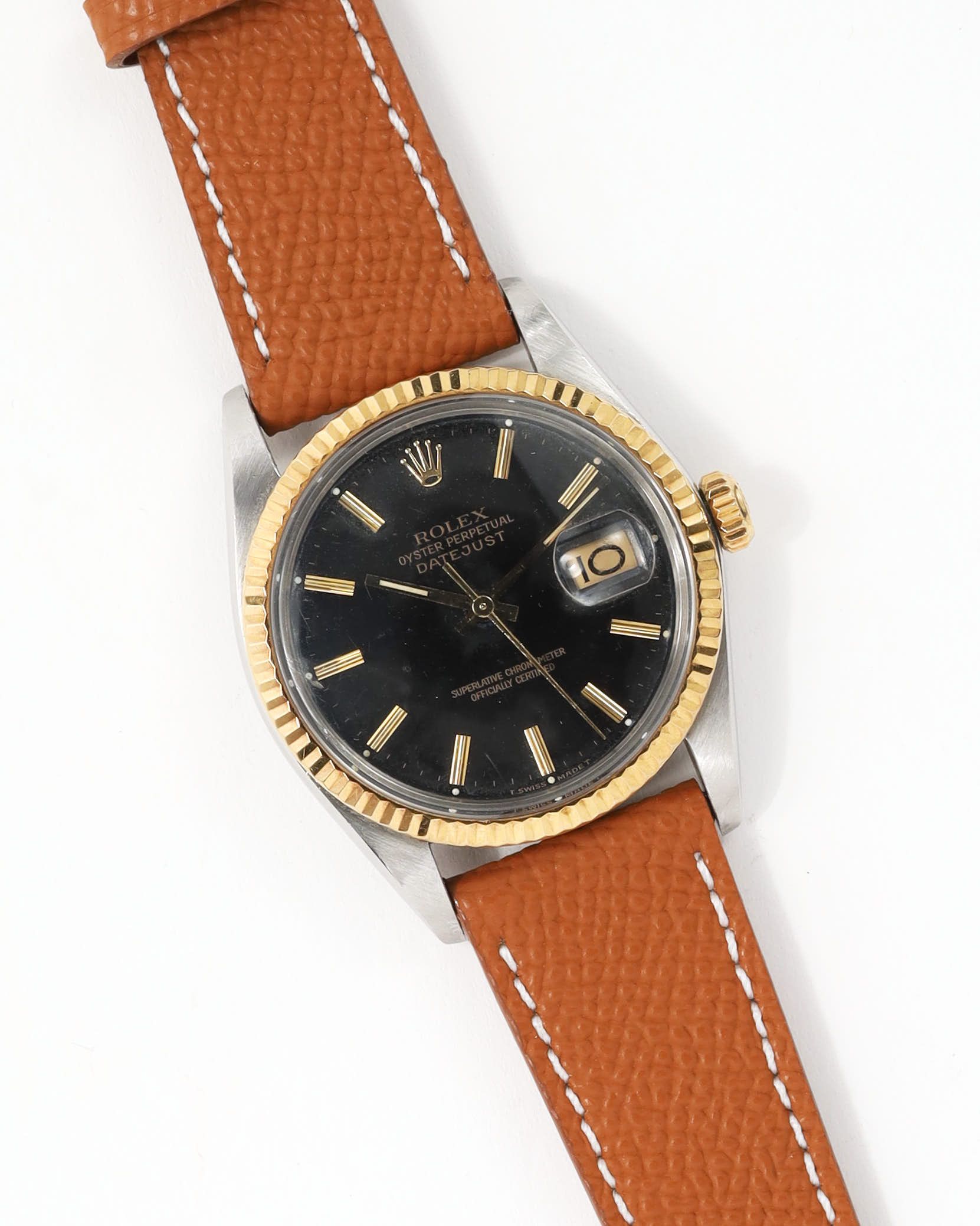 Rolex Datejust 36mm Ref 16013 1984 Watch In Brown