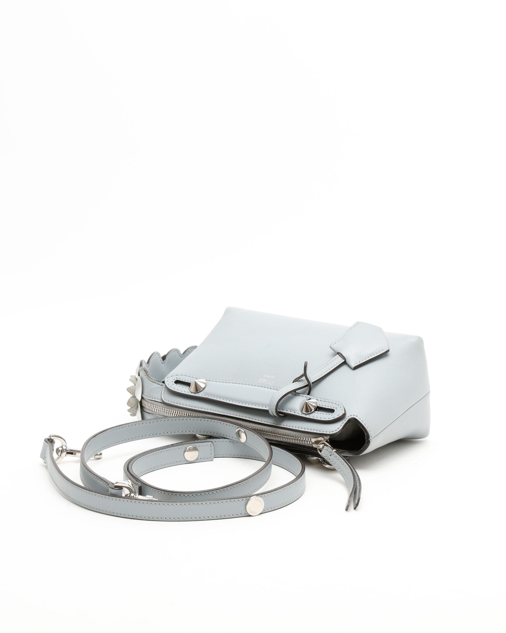 Fendi Mini By The Way Bag In Blue
