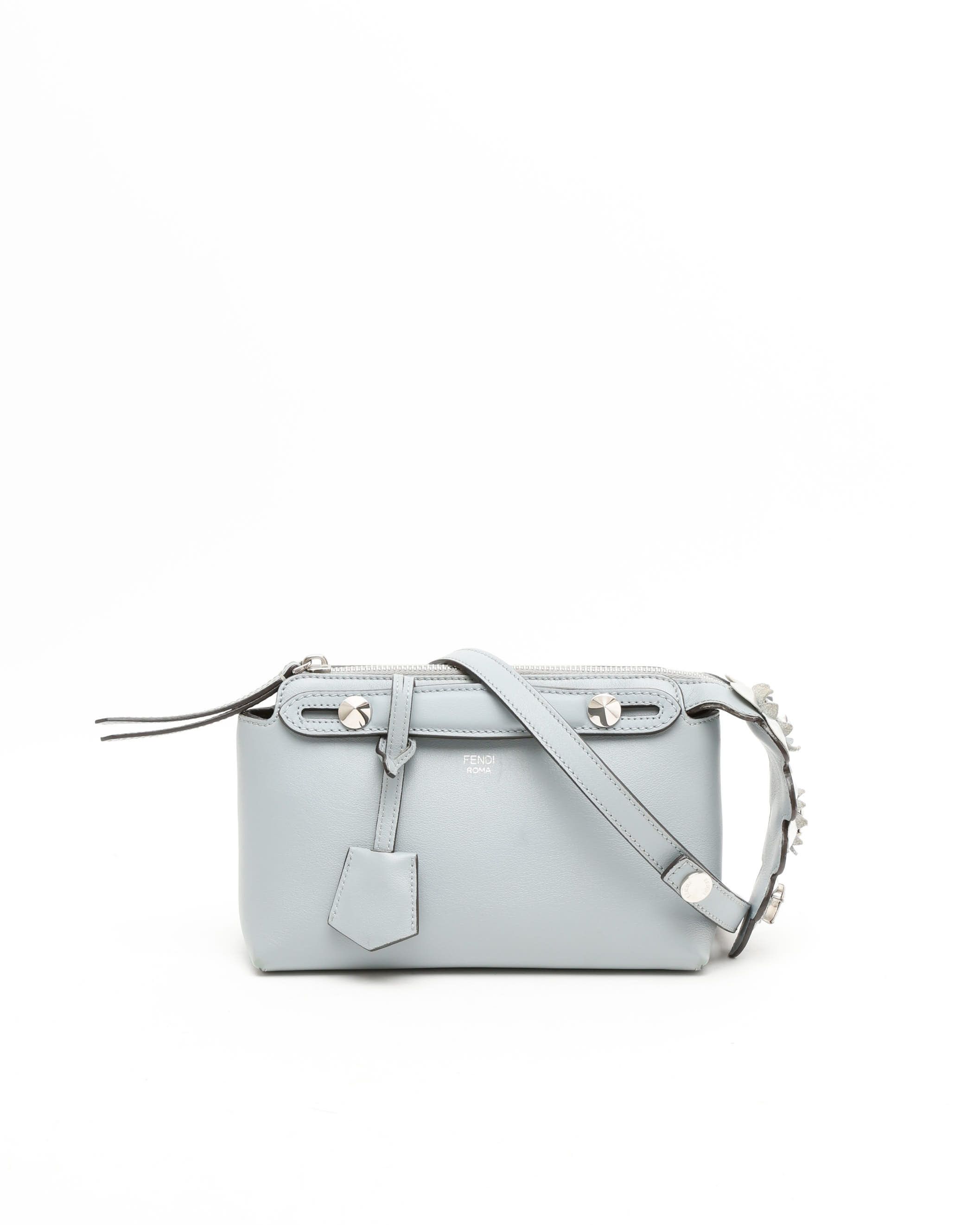Fendi Mini By The Way Bag In Blue
