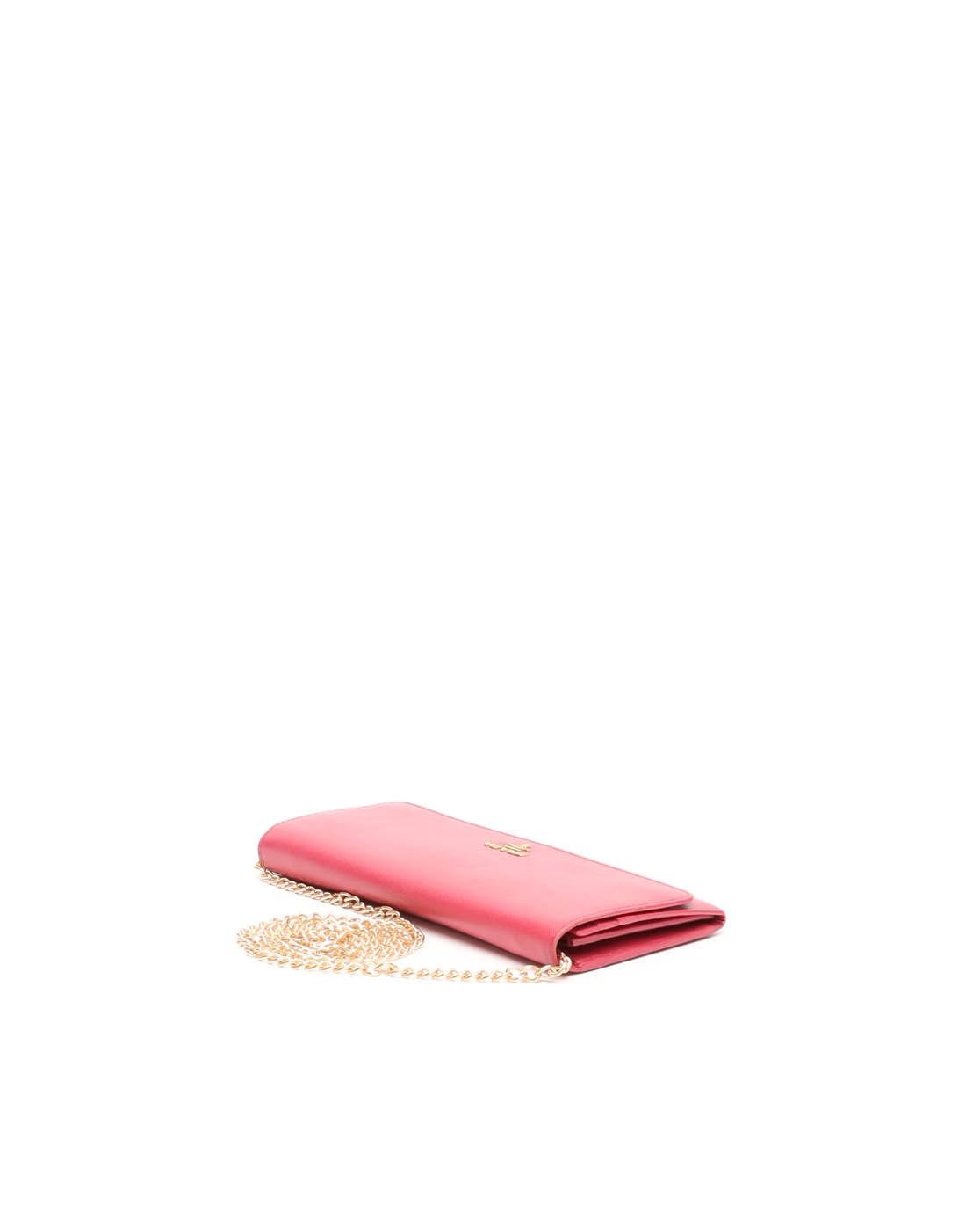 Prada Saffiano Wallet On Chain Bag In Pink