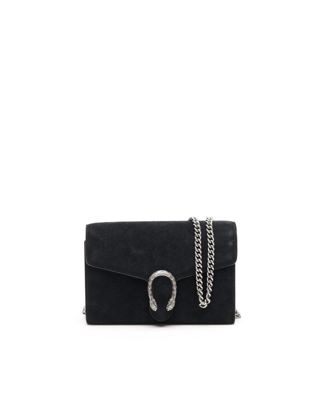 Gucci Dionysus Wallet On Chain Bag In Black