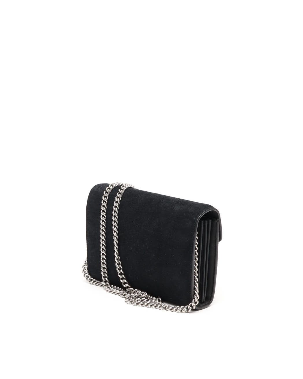 Gucci Dionysus Wallet On Chain Bag In Black