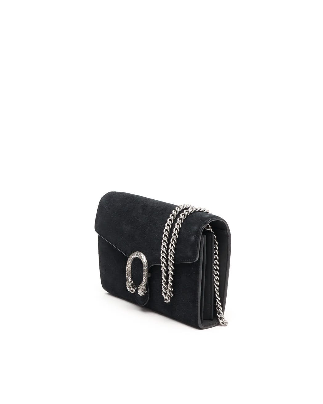 Gucci Dionysus Wallet On Chain Bag In Black