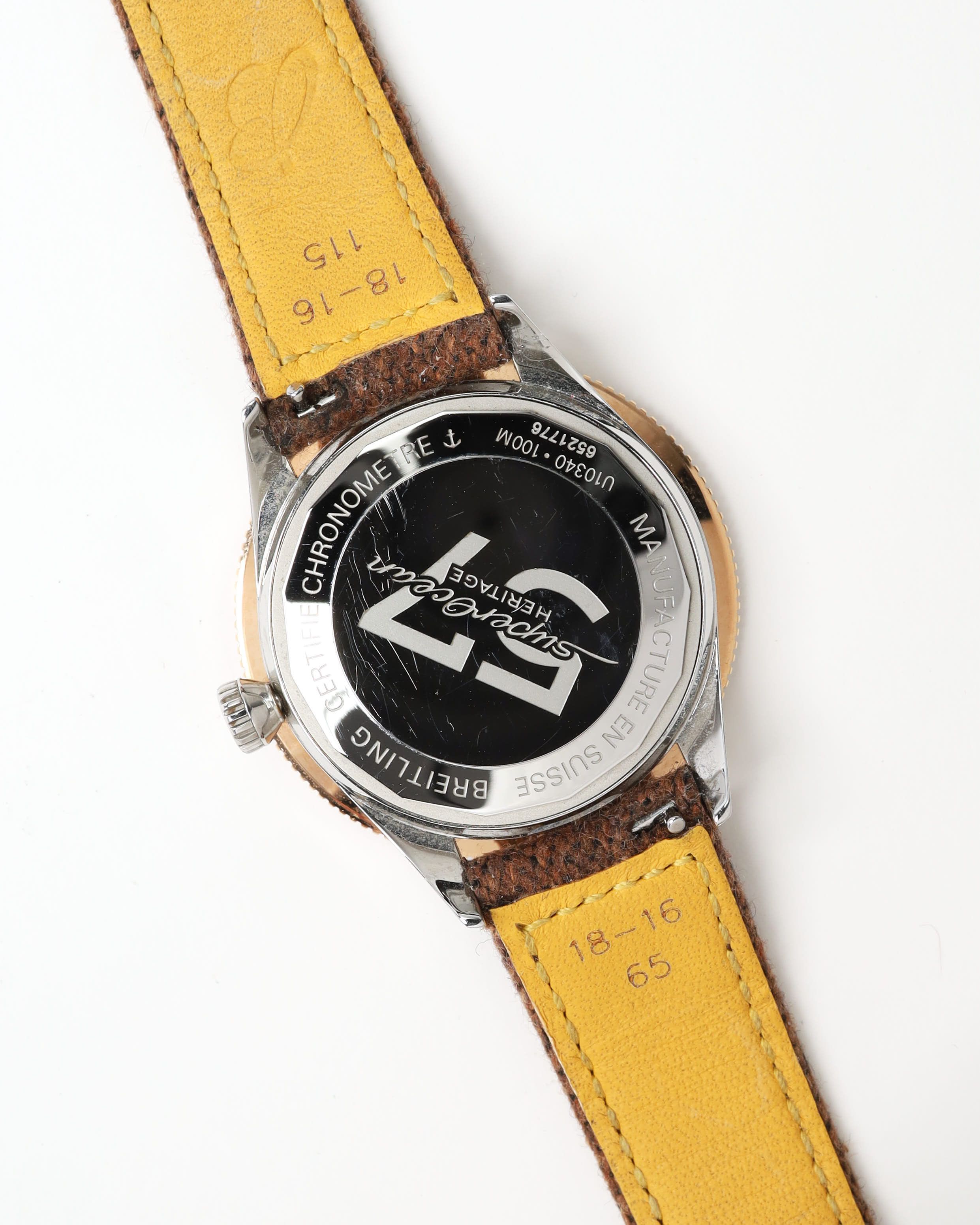 Breitling Superocean Heritage 57 38mm Ref U10340 Watch In Brown
