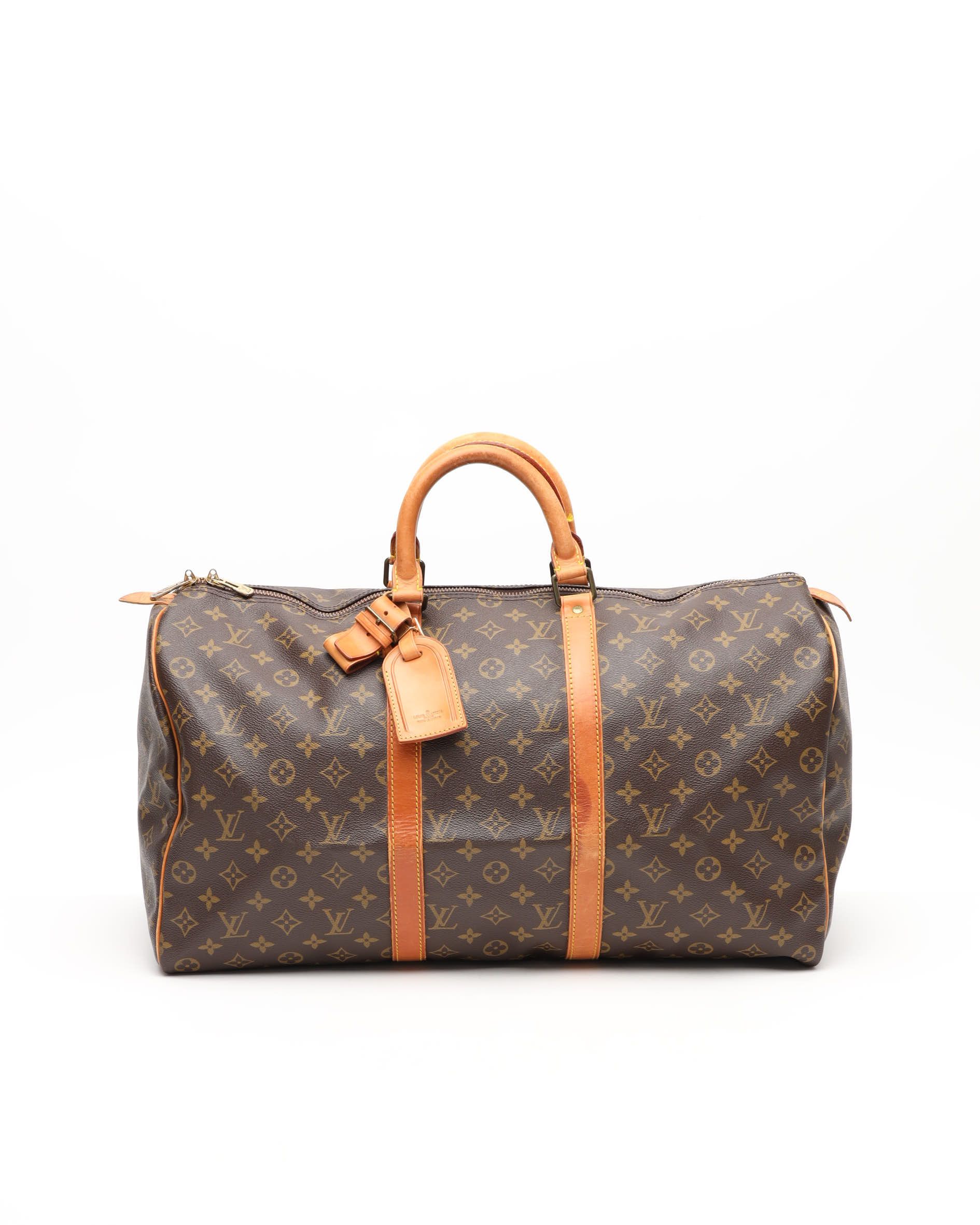Louis Vuitton Monogram Keepall 50 Weekend Bag
