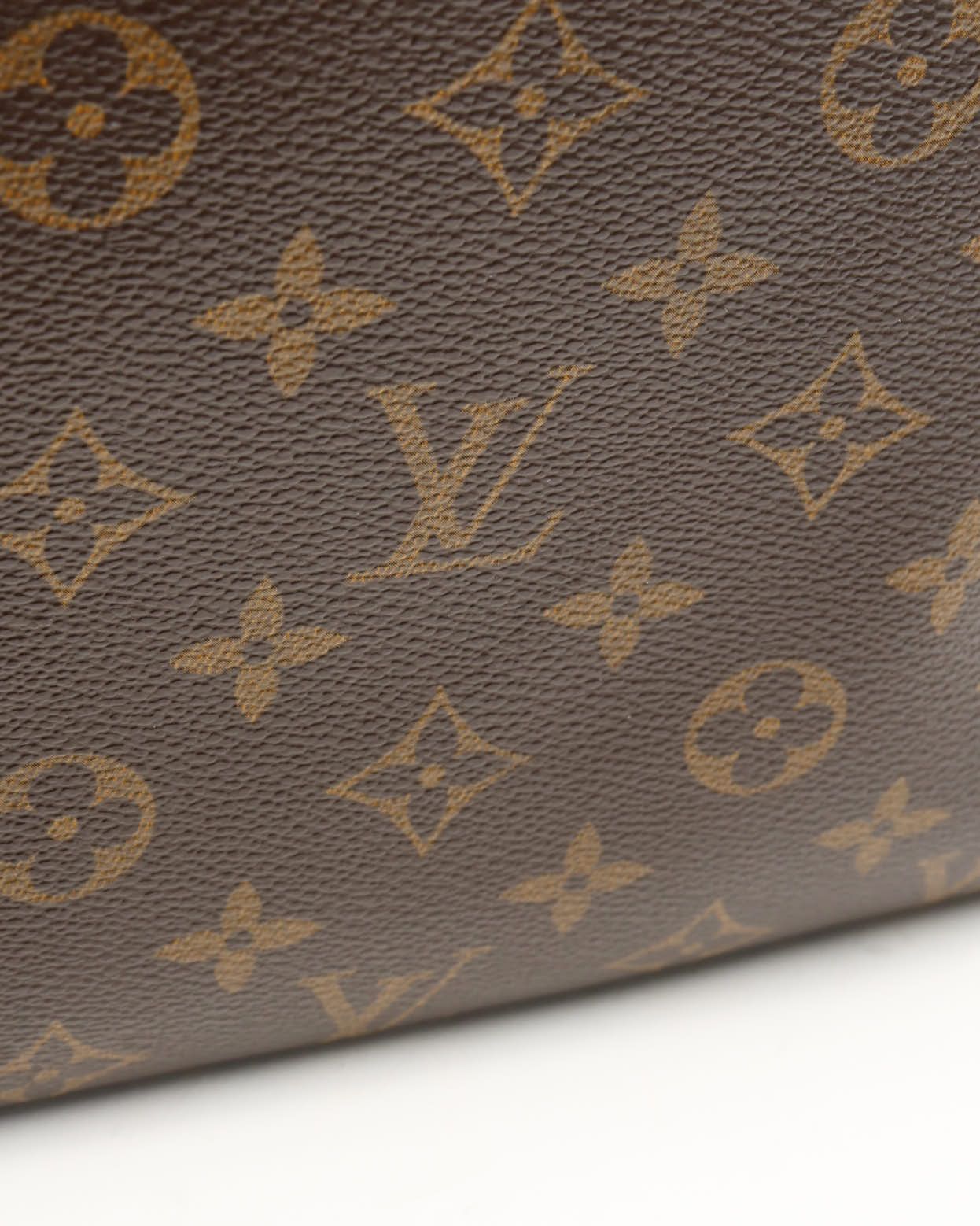 Pre-owned Louis Vuitton Monogram Batignolles Horizontal Tote Bag In Brown