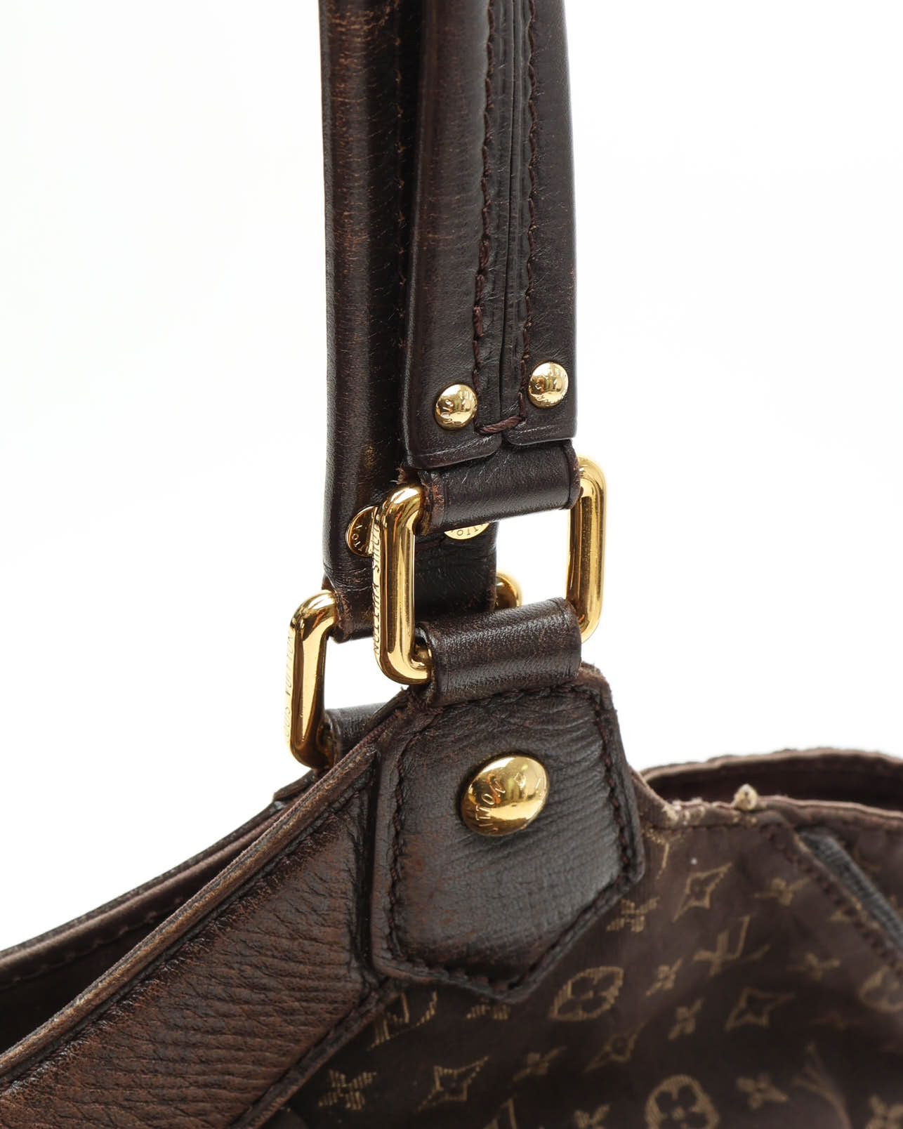 Pre-owned Louis Vuitton Idylle Fantaisie Hobo Bag In Brown