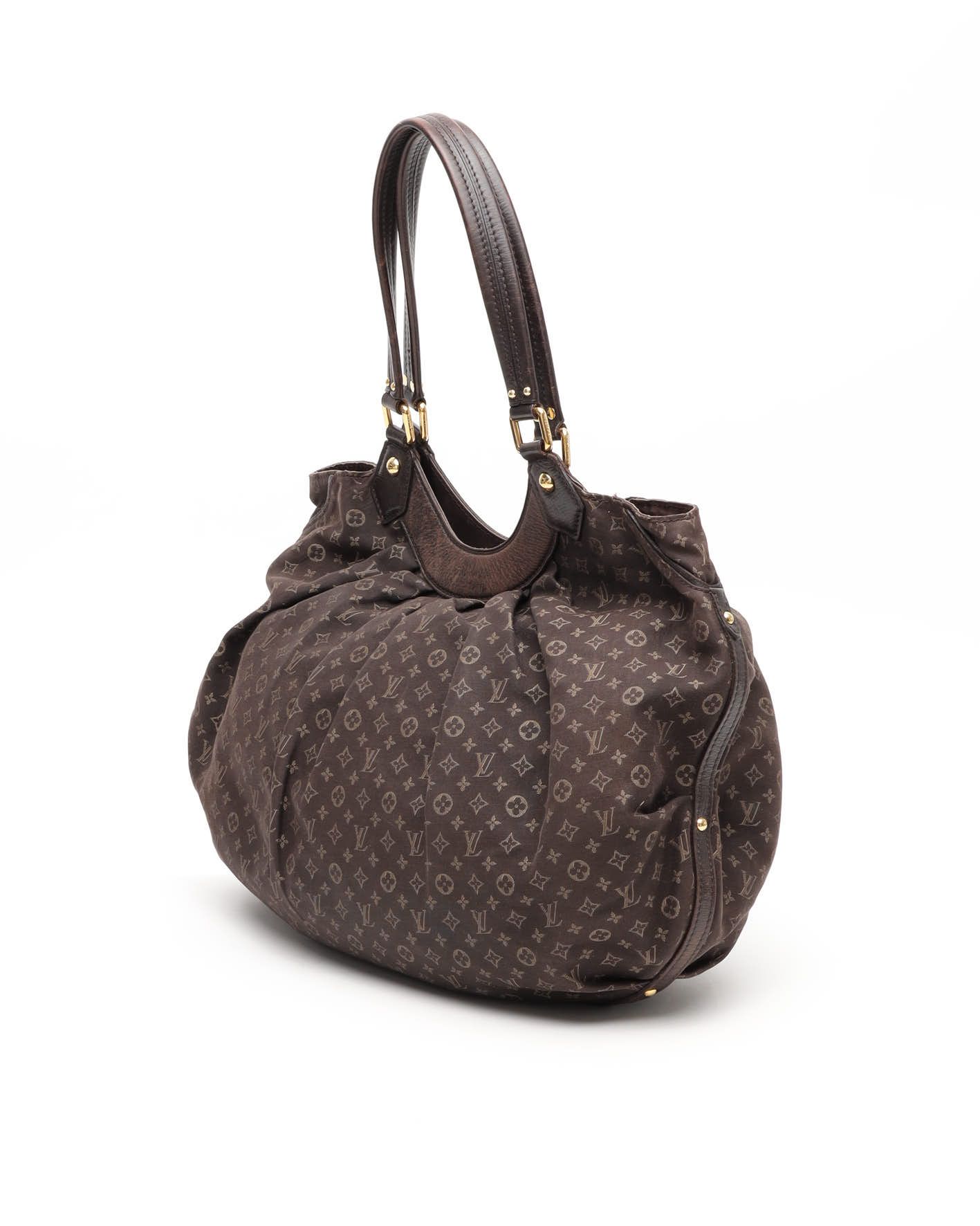 Pre-owned Louis Vuitton Idylle Fantaisie Hobo Bag In Brown