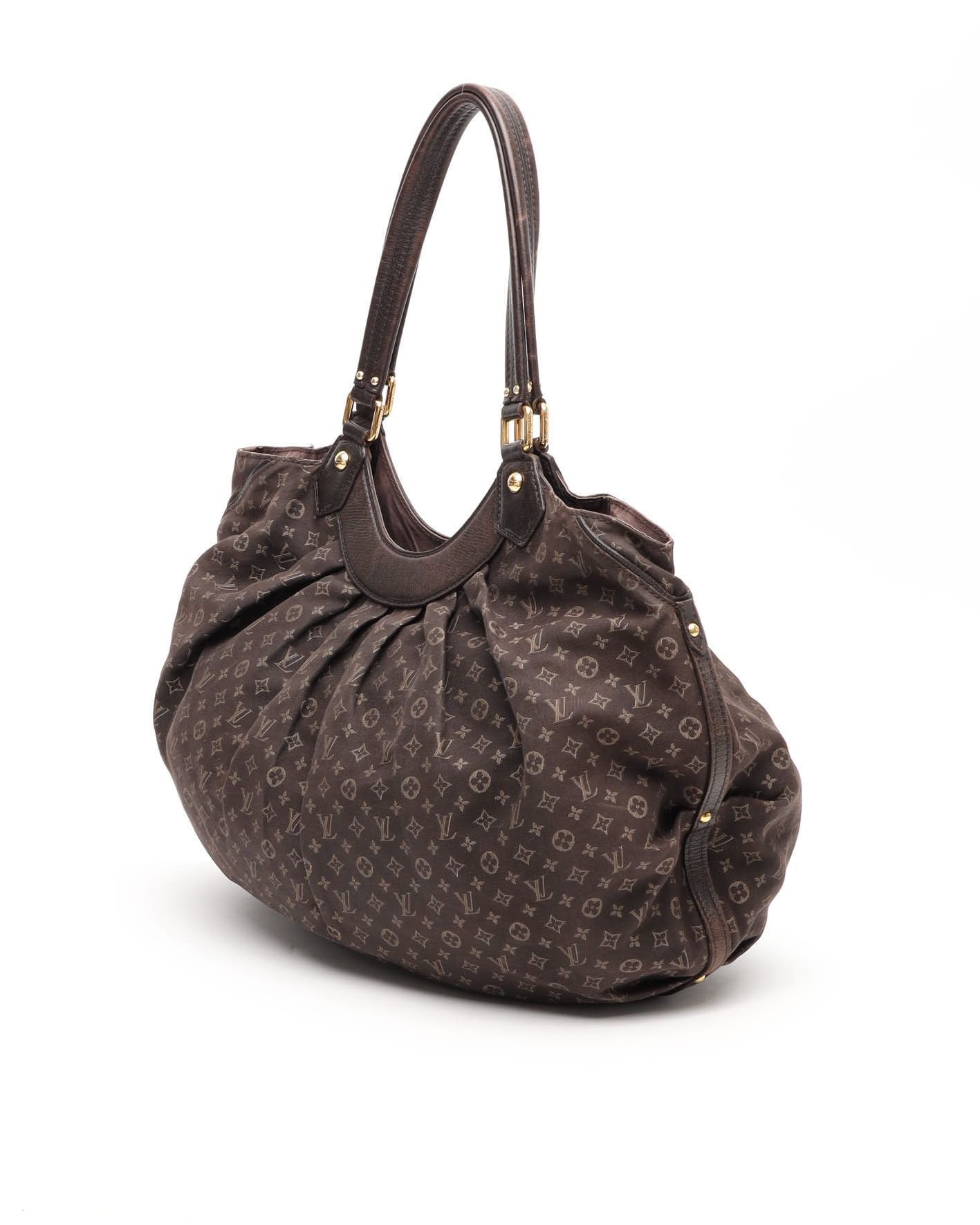 Pre-owned Louis Vuitton Idylle Fantaisie Hobo Bag In Brown