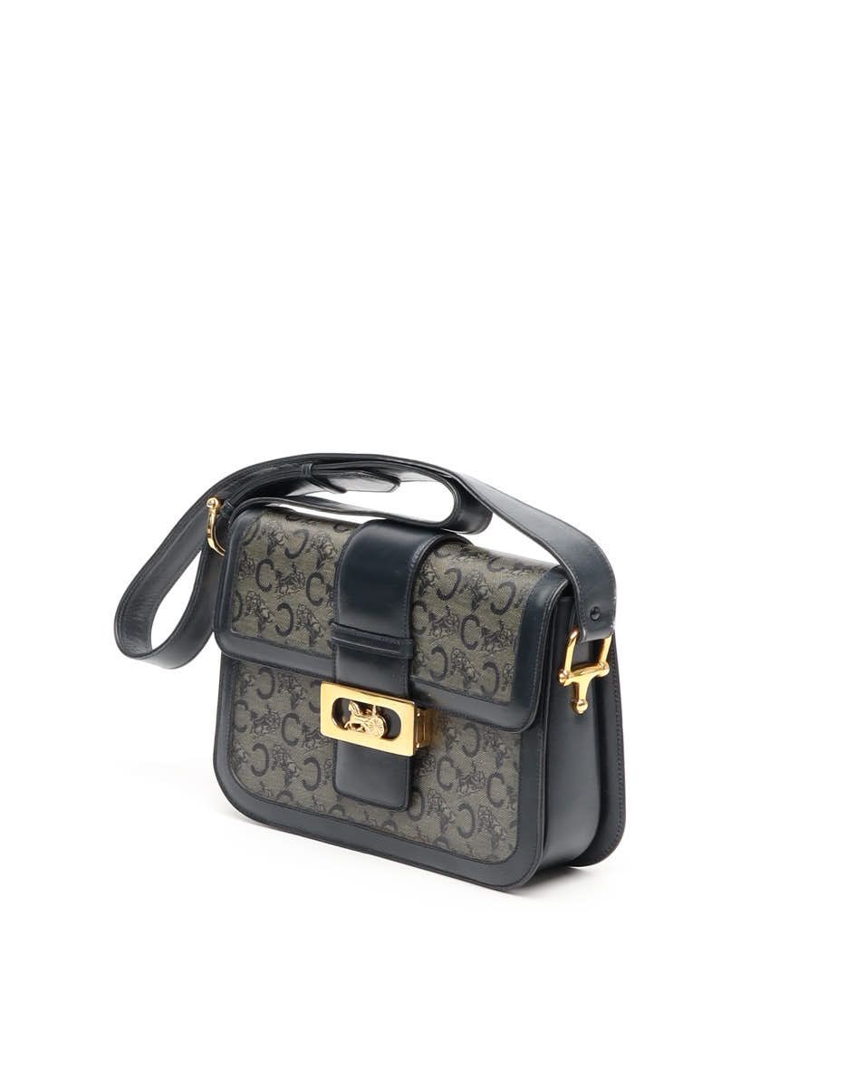 Celine Céline C Carriage Bag In Blue