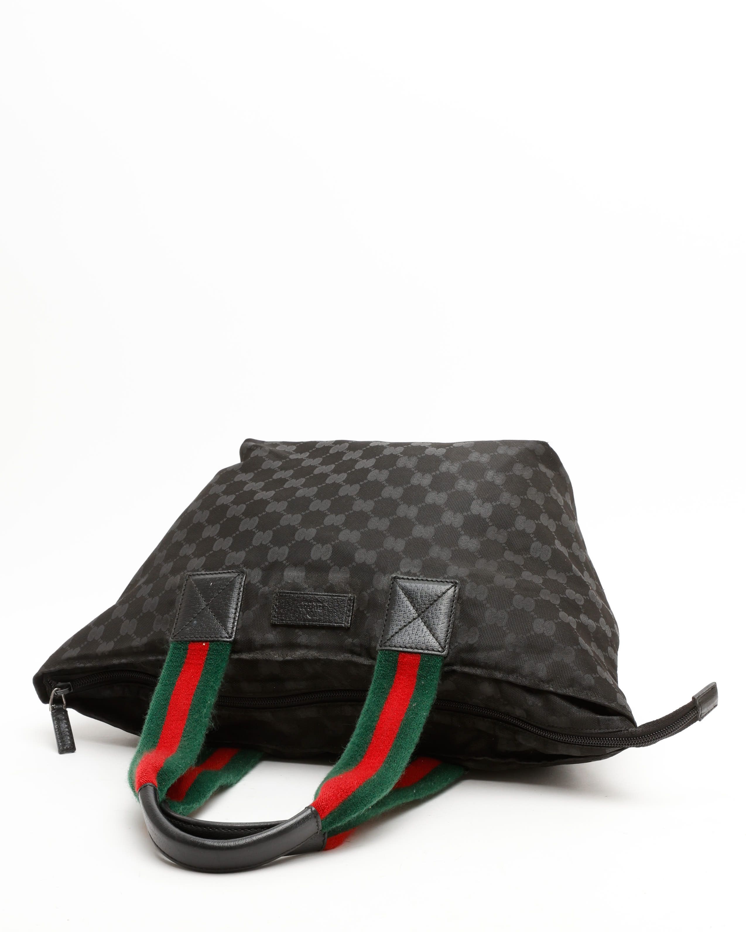 Gucci Gg Tote Bag In Black
