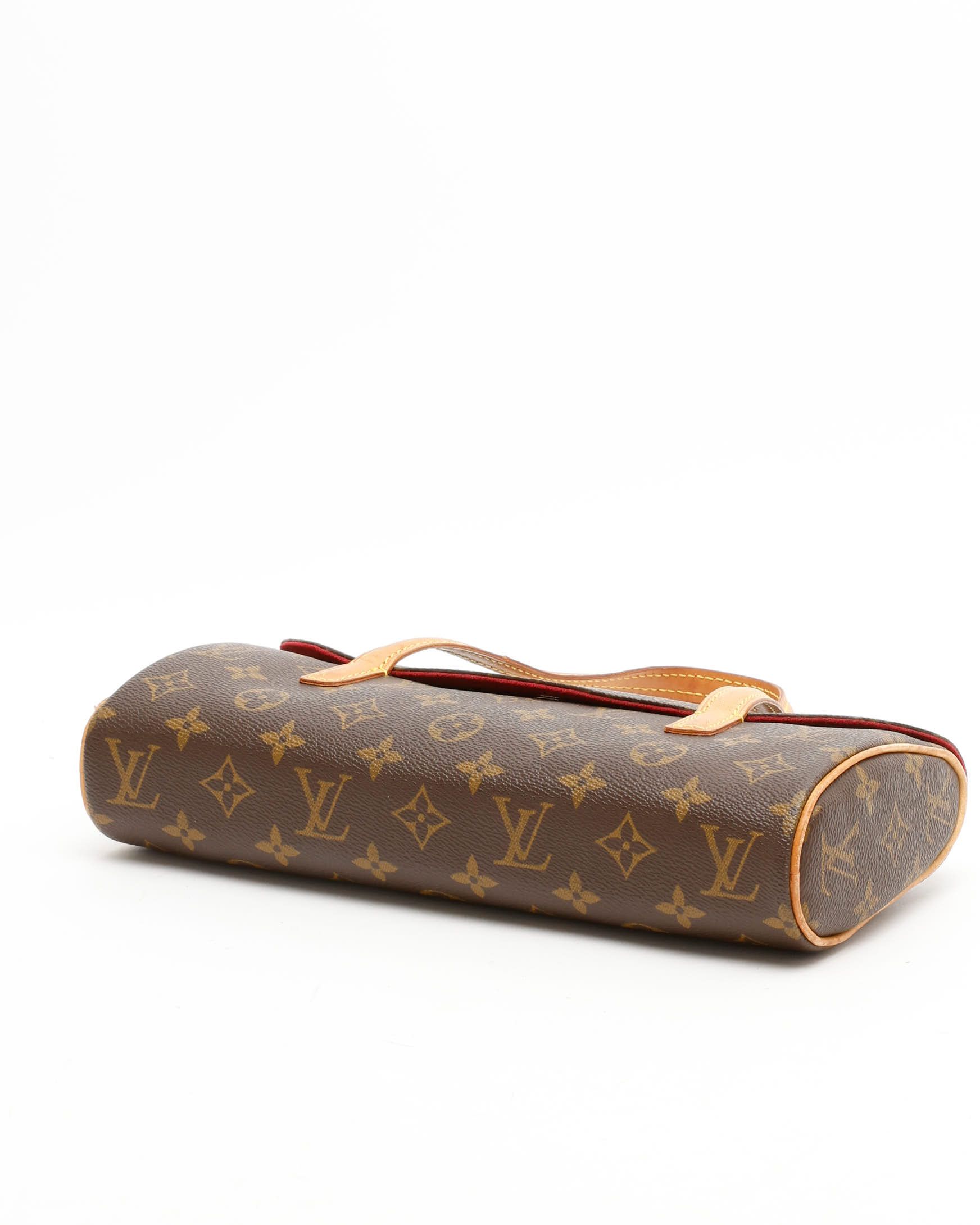 Pre-owned Louis Vuitton Monogram Sonatine Bag In Brown
