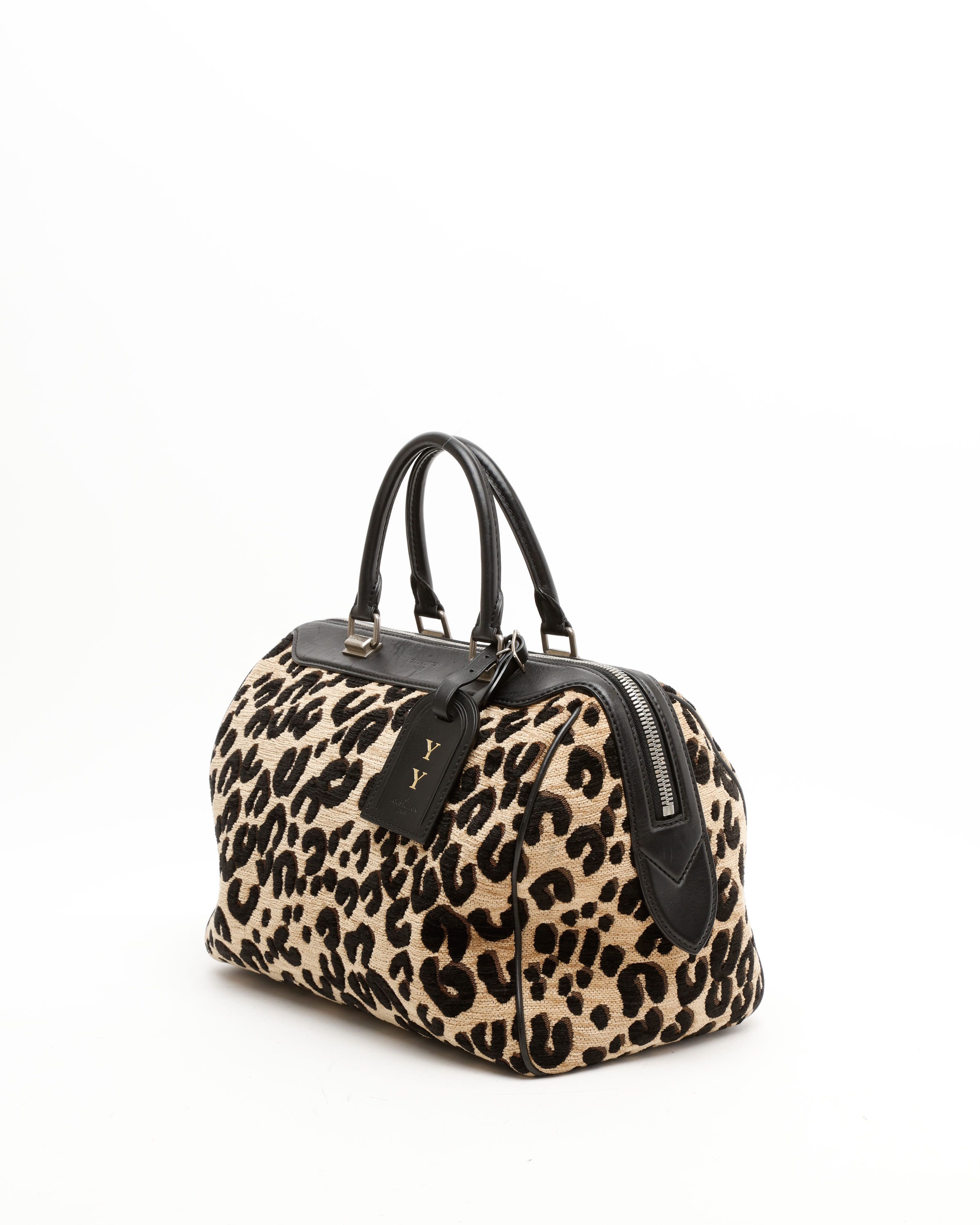 Pre-owned Louis Vuitton Leopard Speedy 30 Bag In Multi