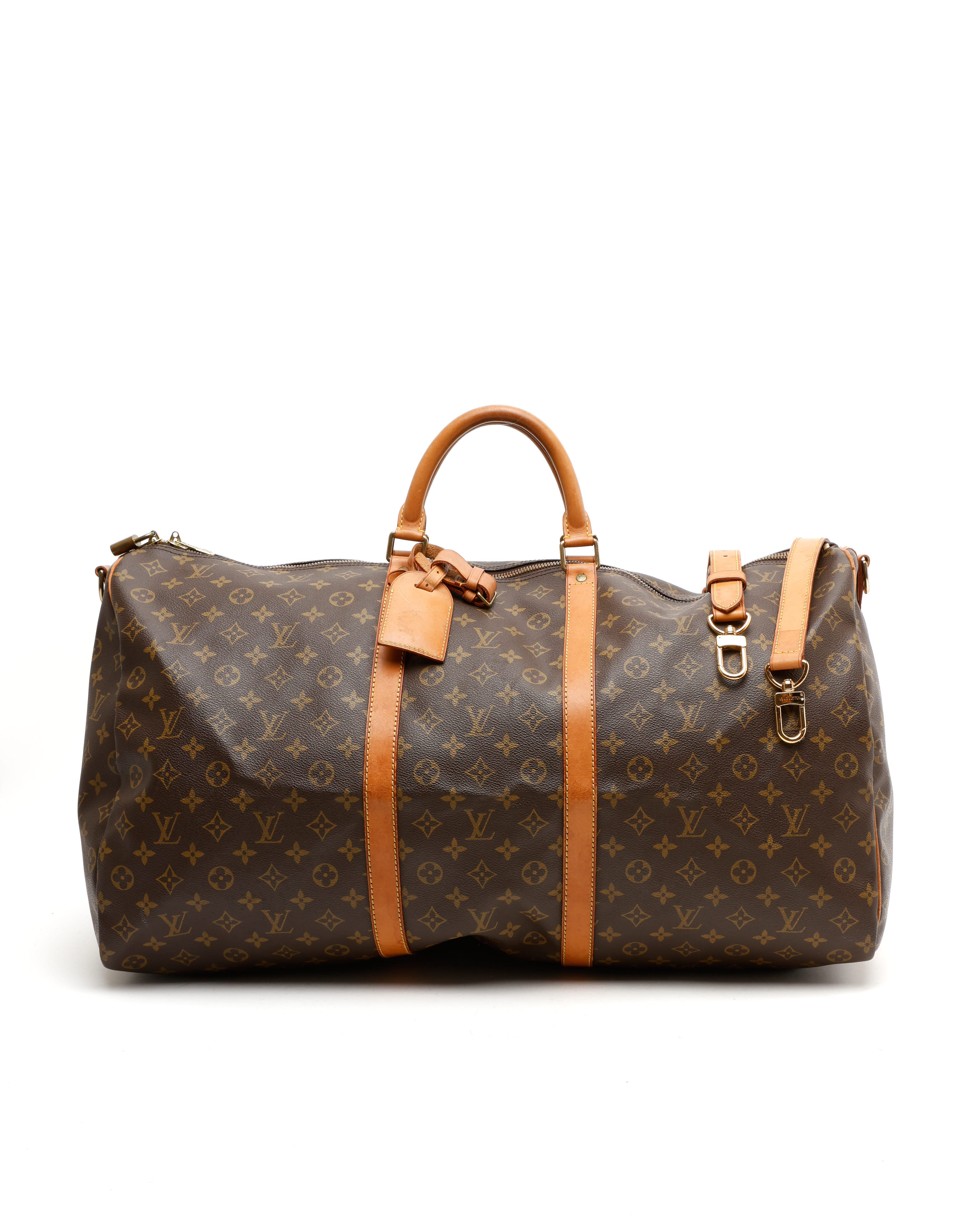 Louis Vuitton Monogram Keepall Bandoulière 60 Weekend Bag