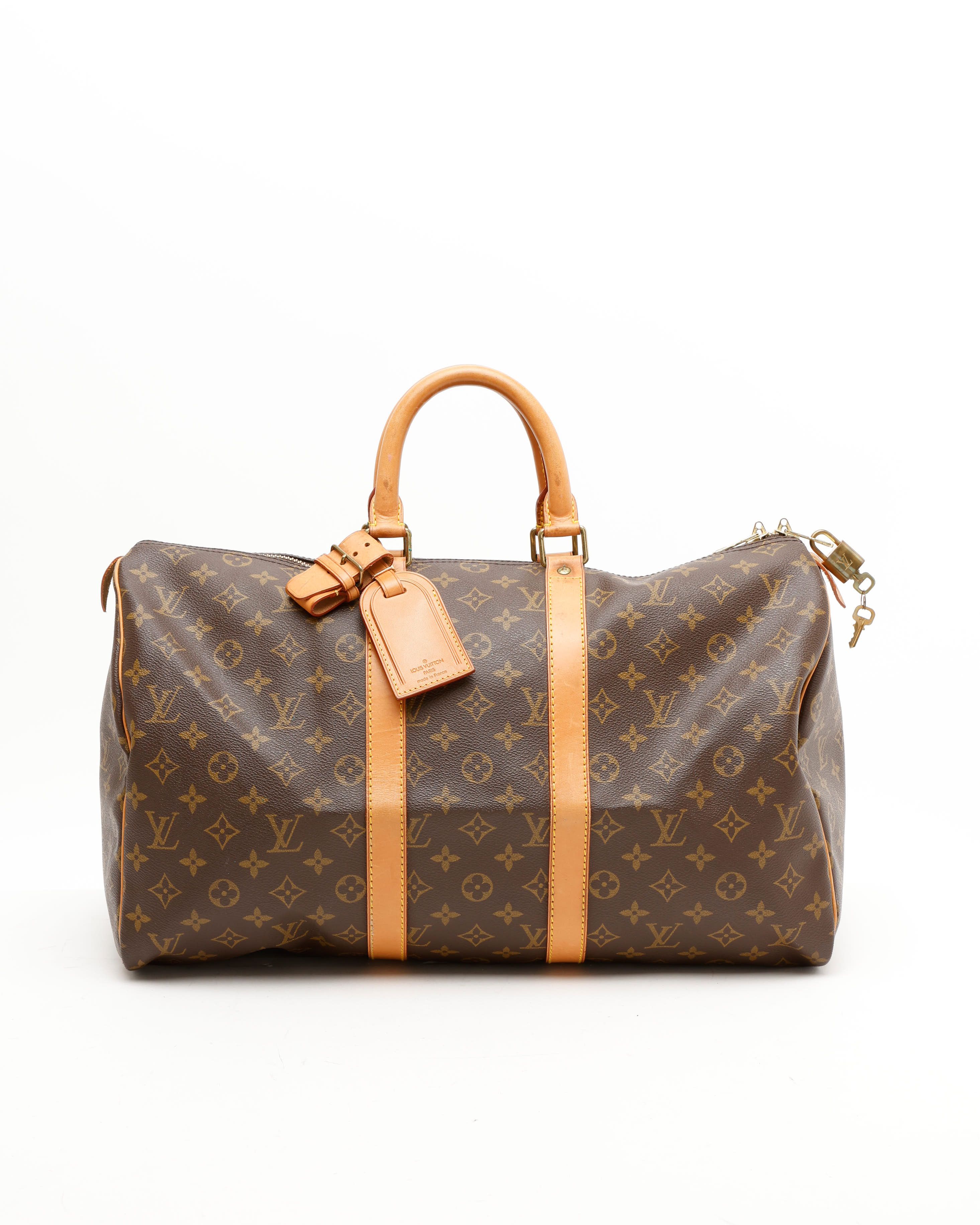 Louis Vuitton Monogram Keepall 45 Weekend Bag