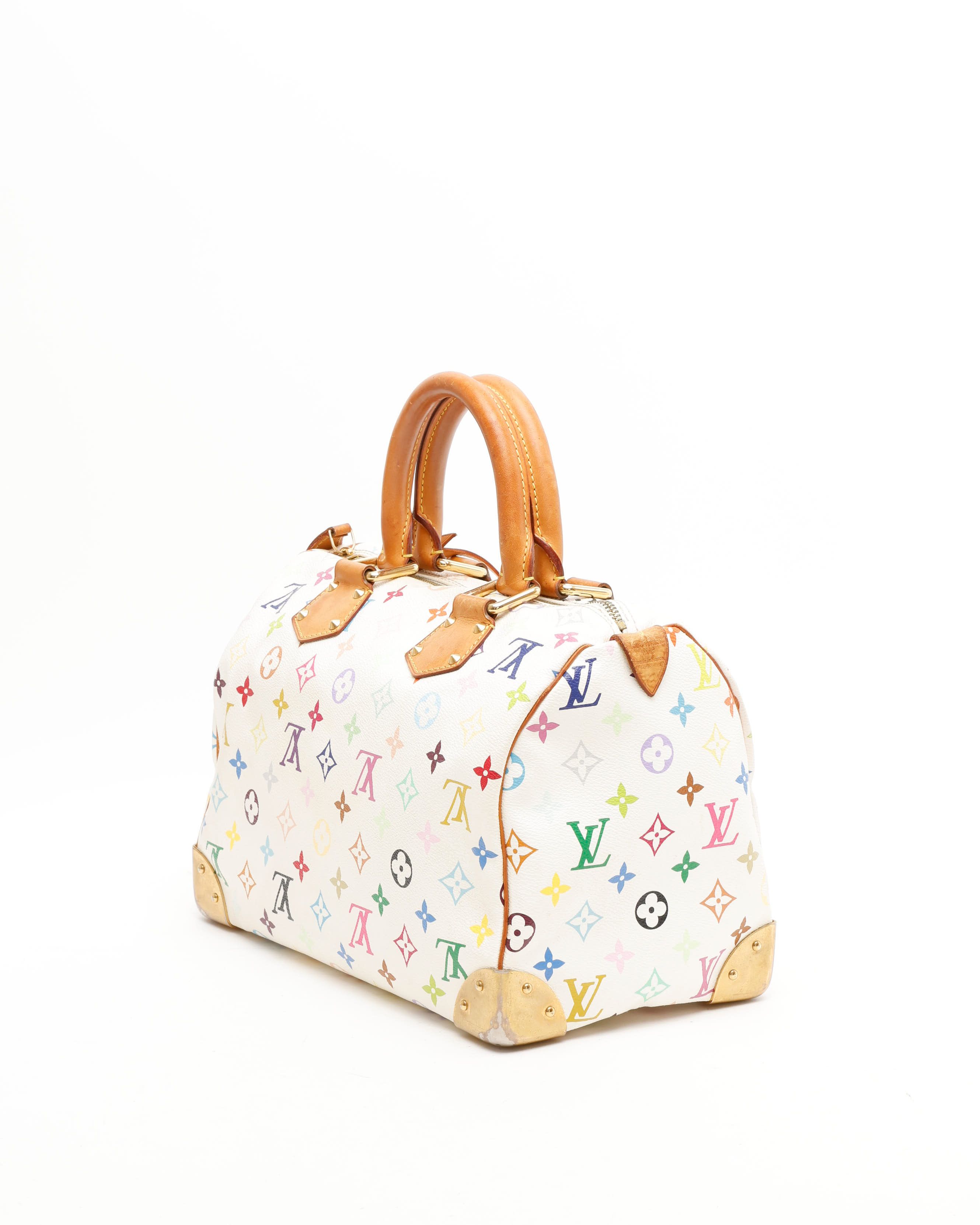 Pre-owned Louis Vuitton Murakami Speedy 30 Bag In Multi