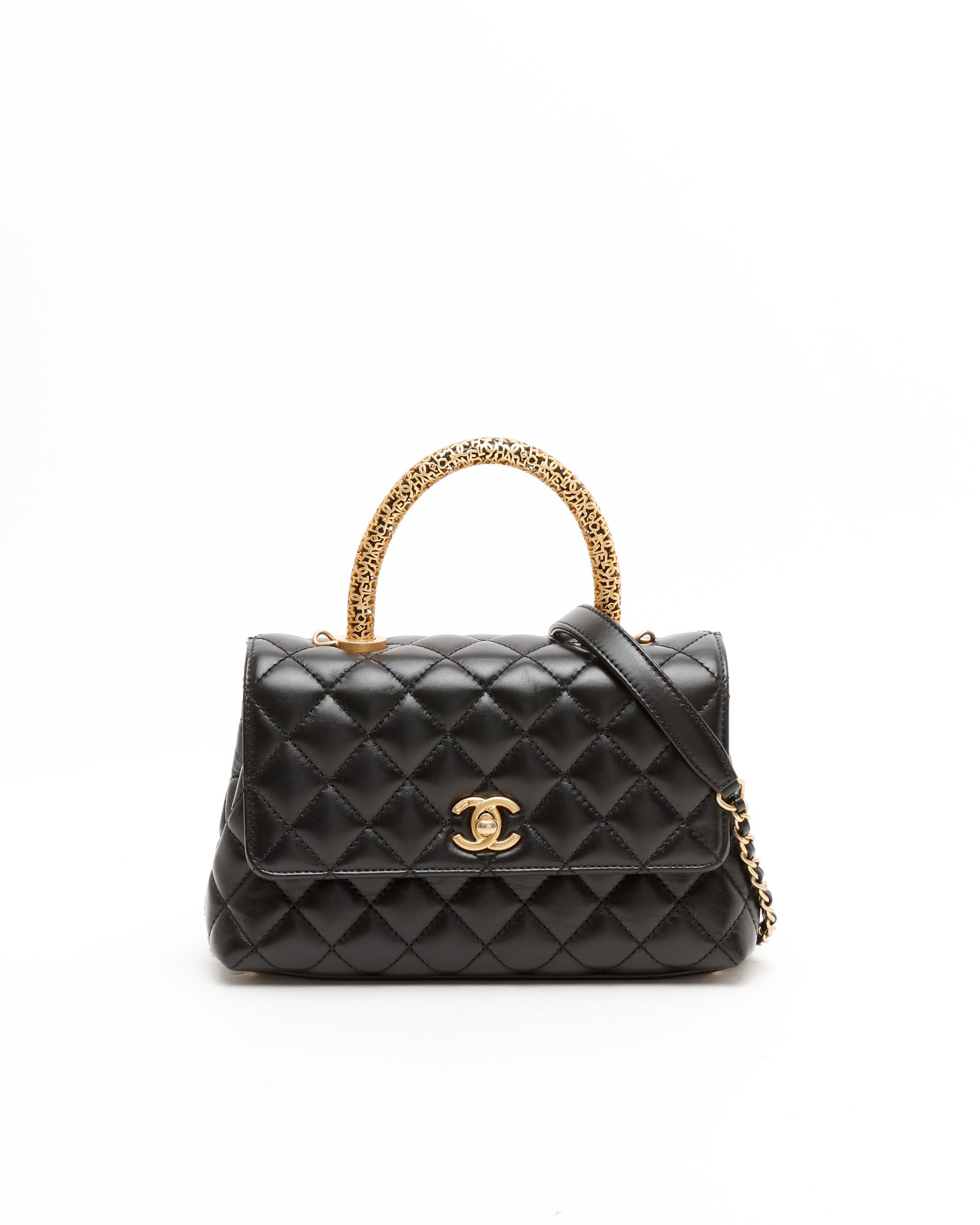 Chanel Small Signature Coco Handle Bag