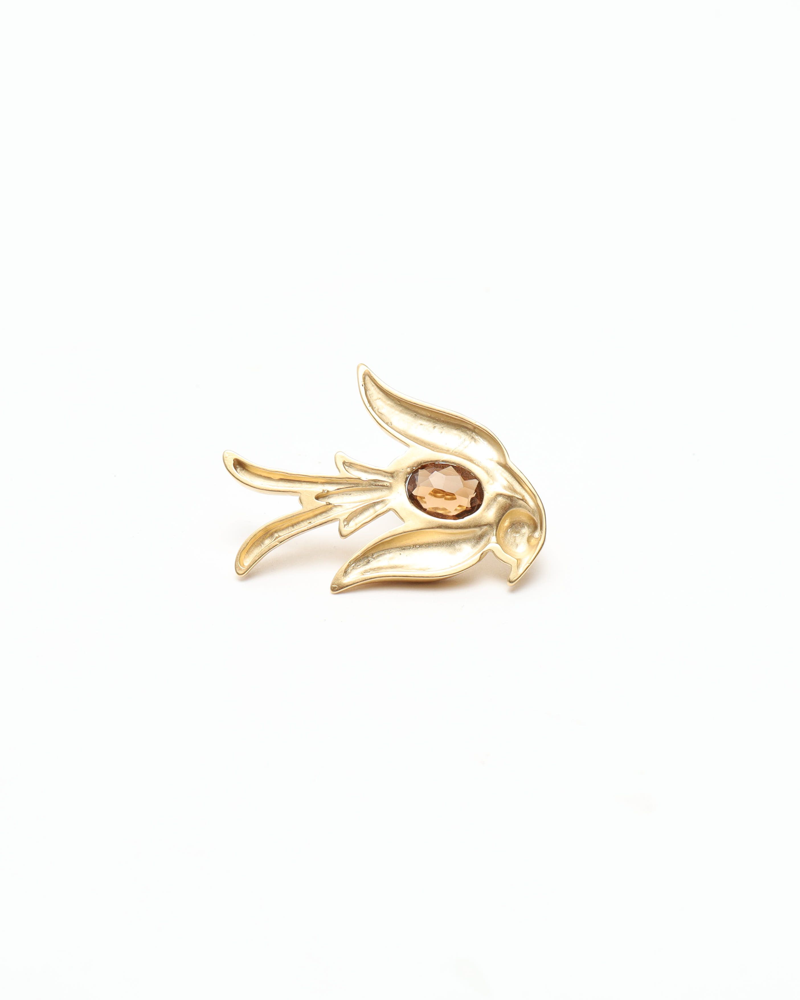 Maison Margiela Single Earring In Gold