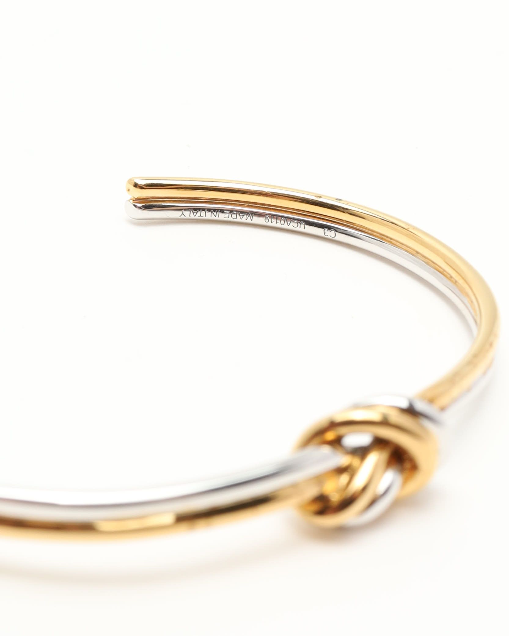Celine Céline Knot Bracelet In Gold