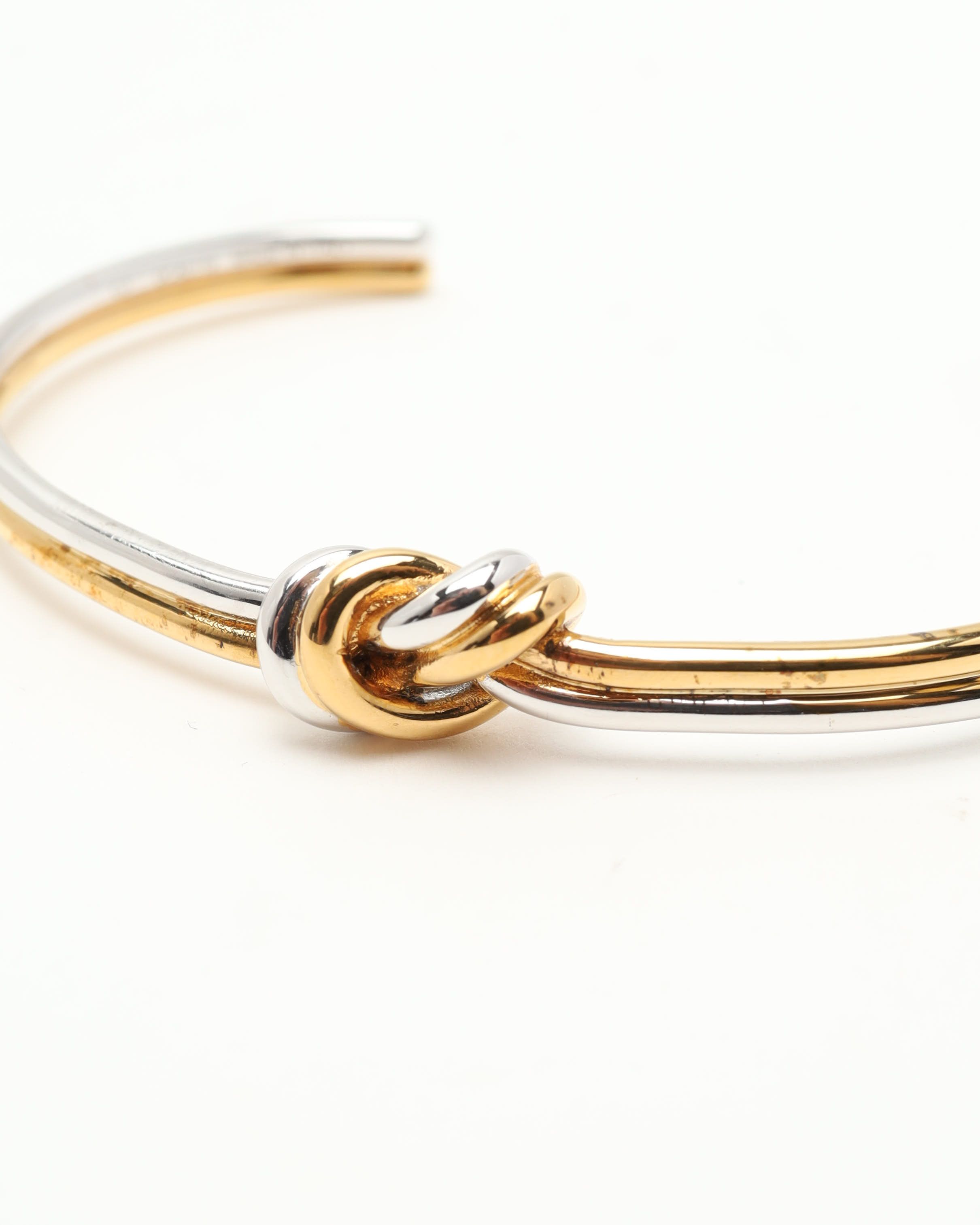 Celine Céline Knot Bracelet In Gold