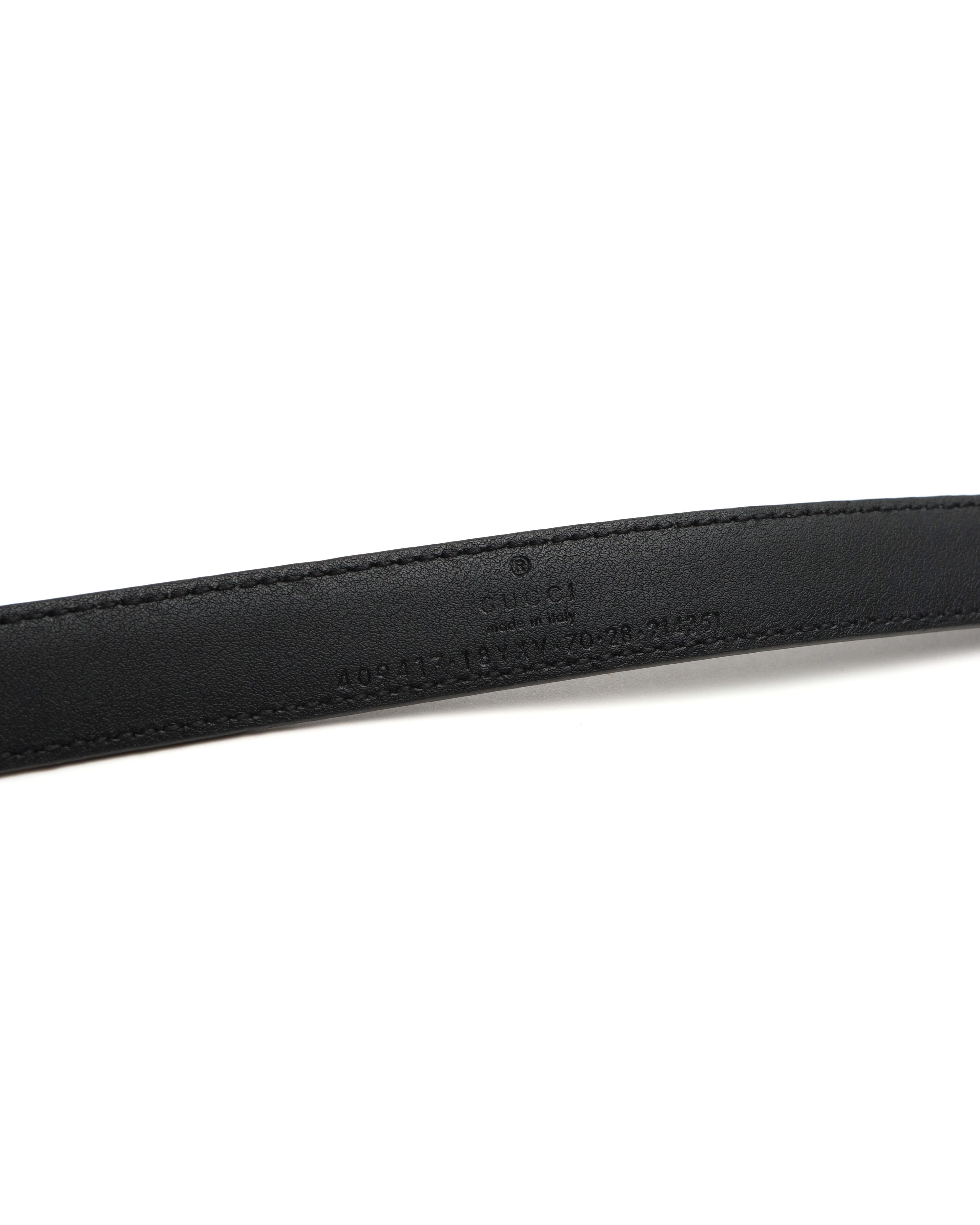 Gucci Marmont Belt, Size 70 In Black