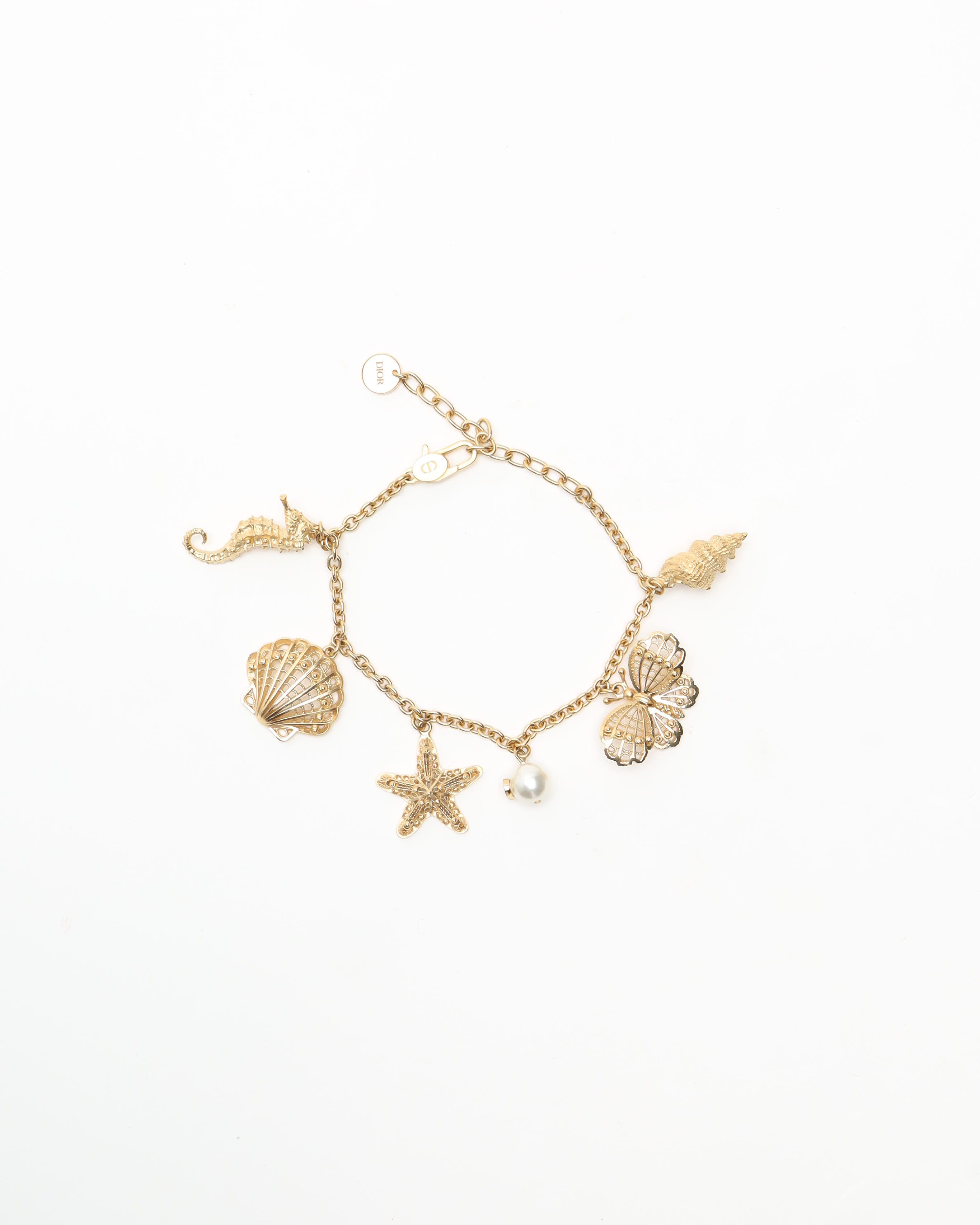 Dior Christian Cabinet D'été Bracelet In Gold