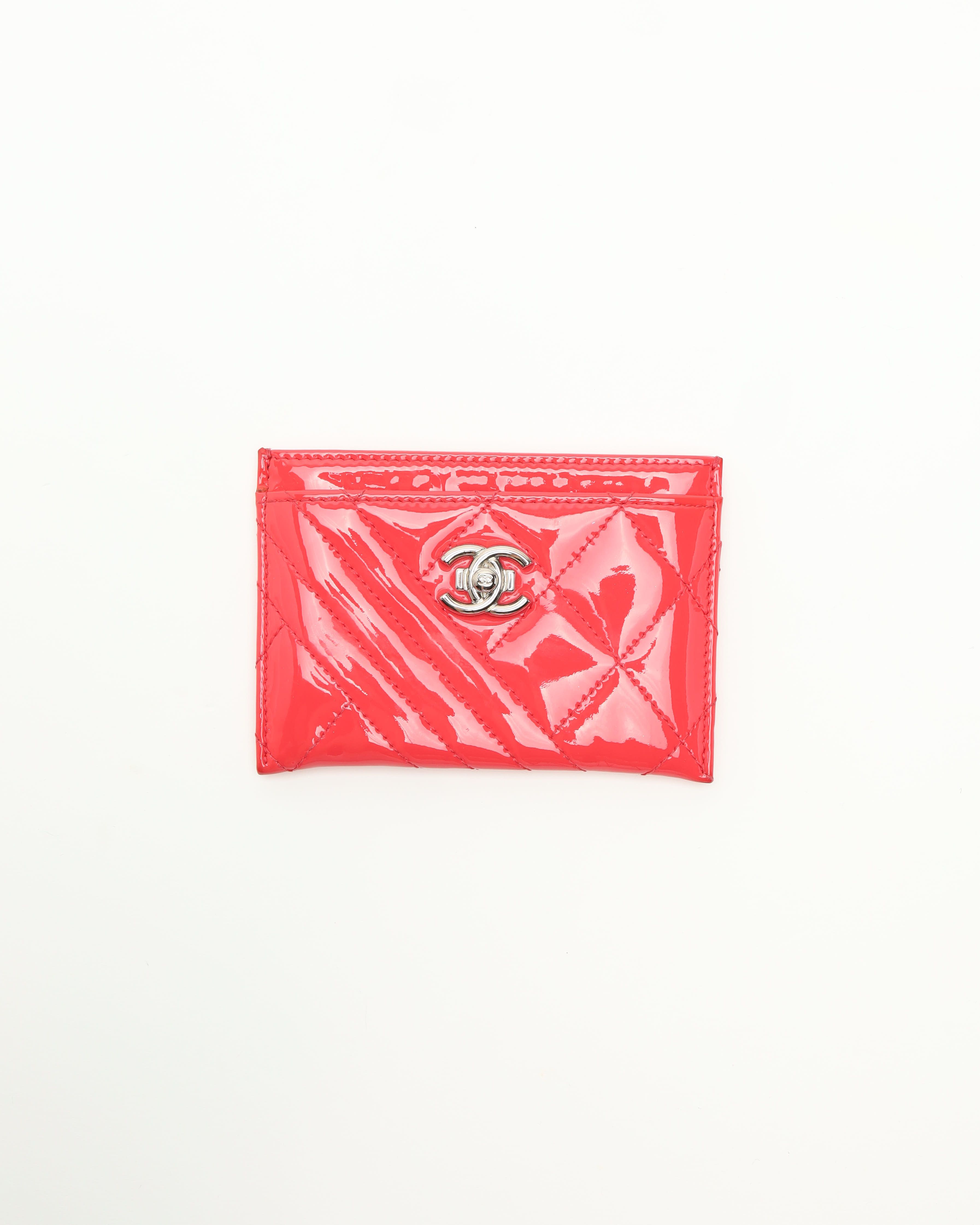 Chanel Patent Leather Card Holder