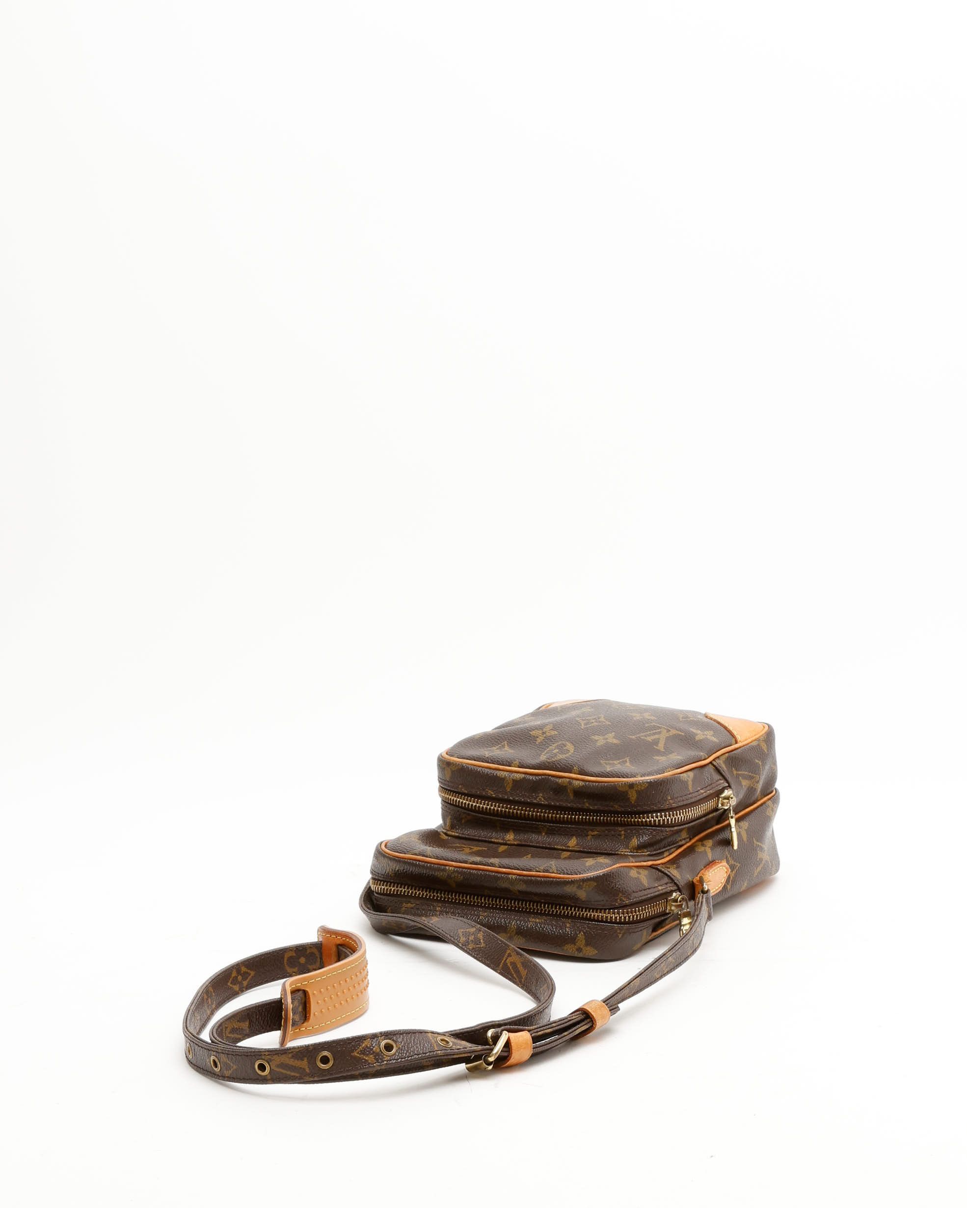 Pre-owned Louis Vuitton Monogram Amazon Bag In Brown