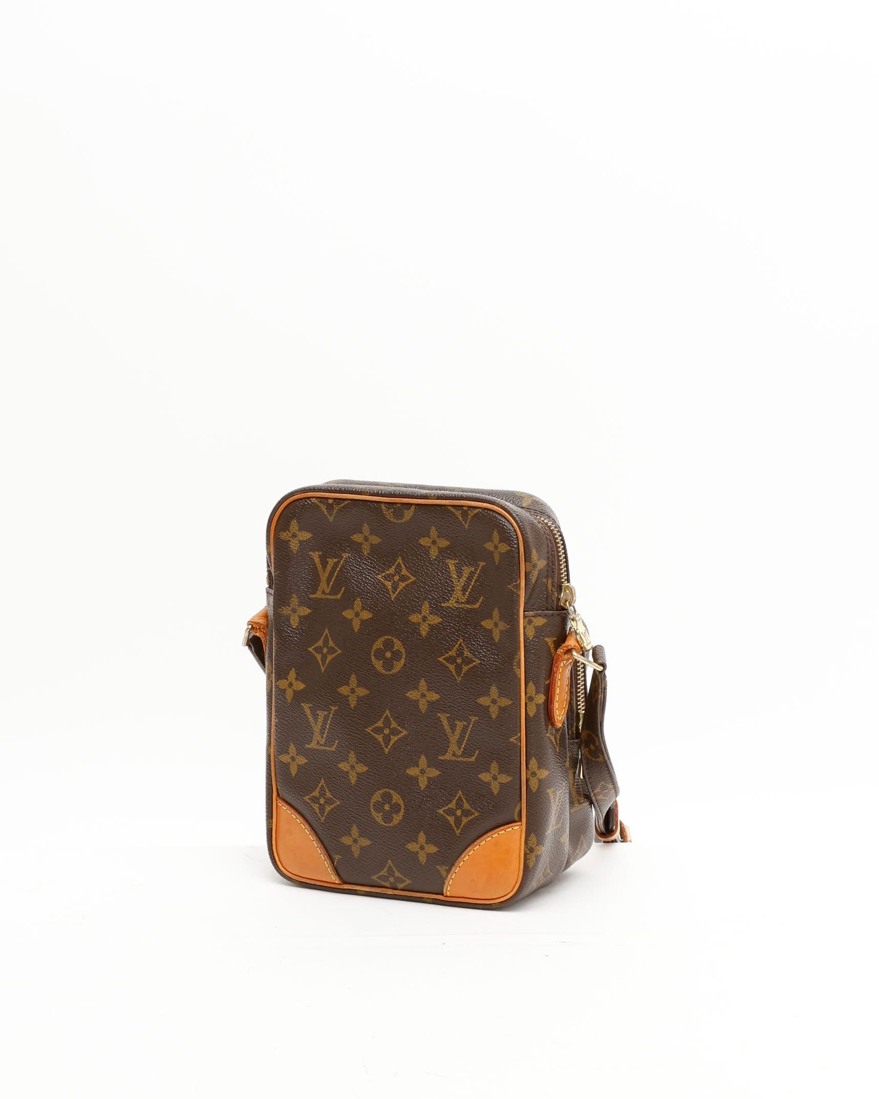 Pre-owned Louis Vuitton Monogram Amazon Bag In Brown