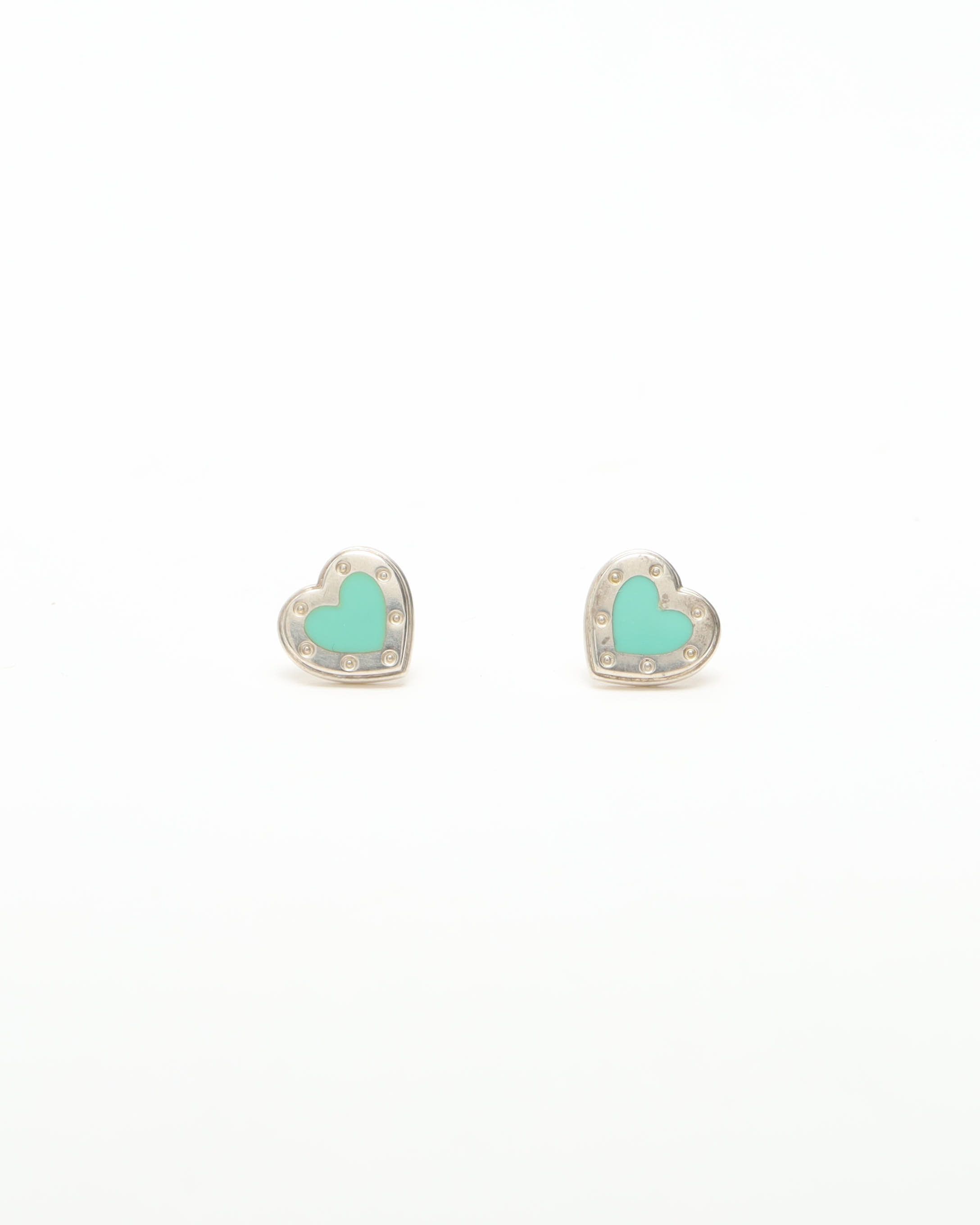 Tiffany & Co Return To Love Heart Earrings In Multi