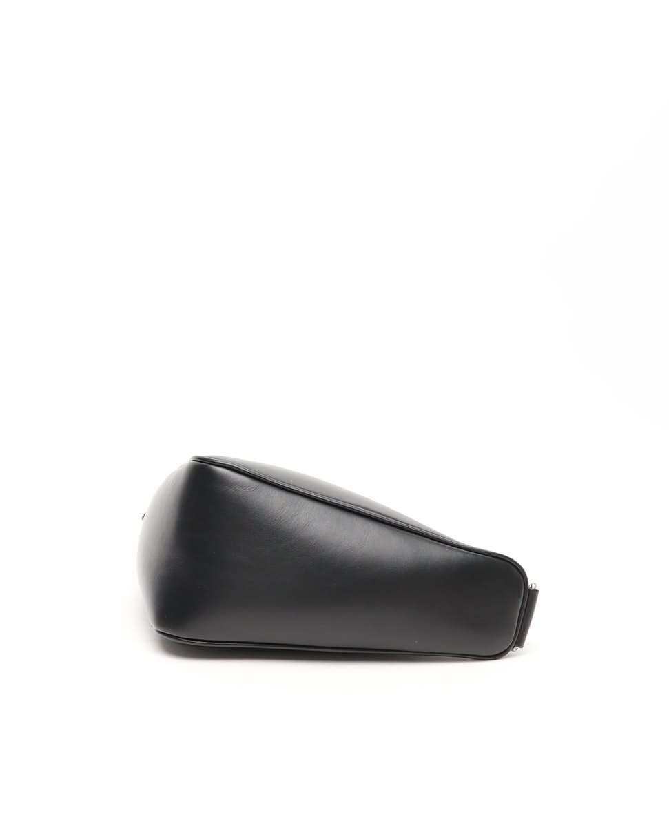 Prada Triangle Shoulder Bag In Black