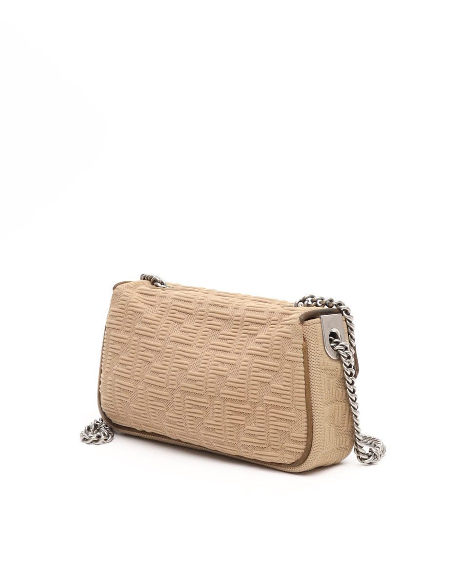 Fendi Medium Baguette Chain Midi Bag In Brown