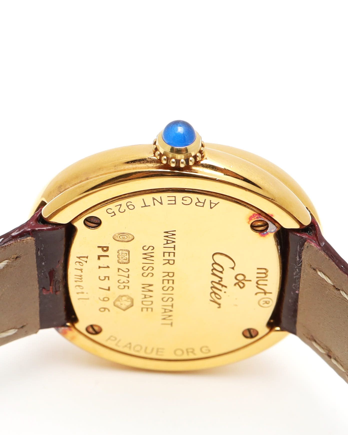 Cartier Trinity Must 27mm Ref 2735 Watch In Brown