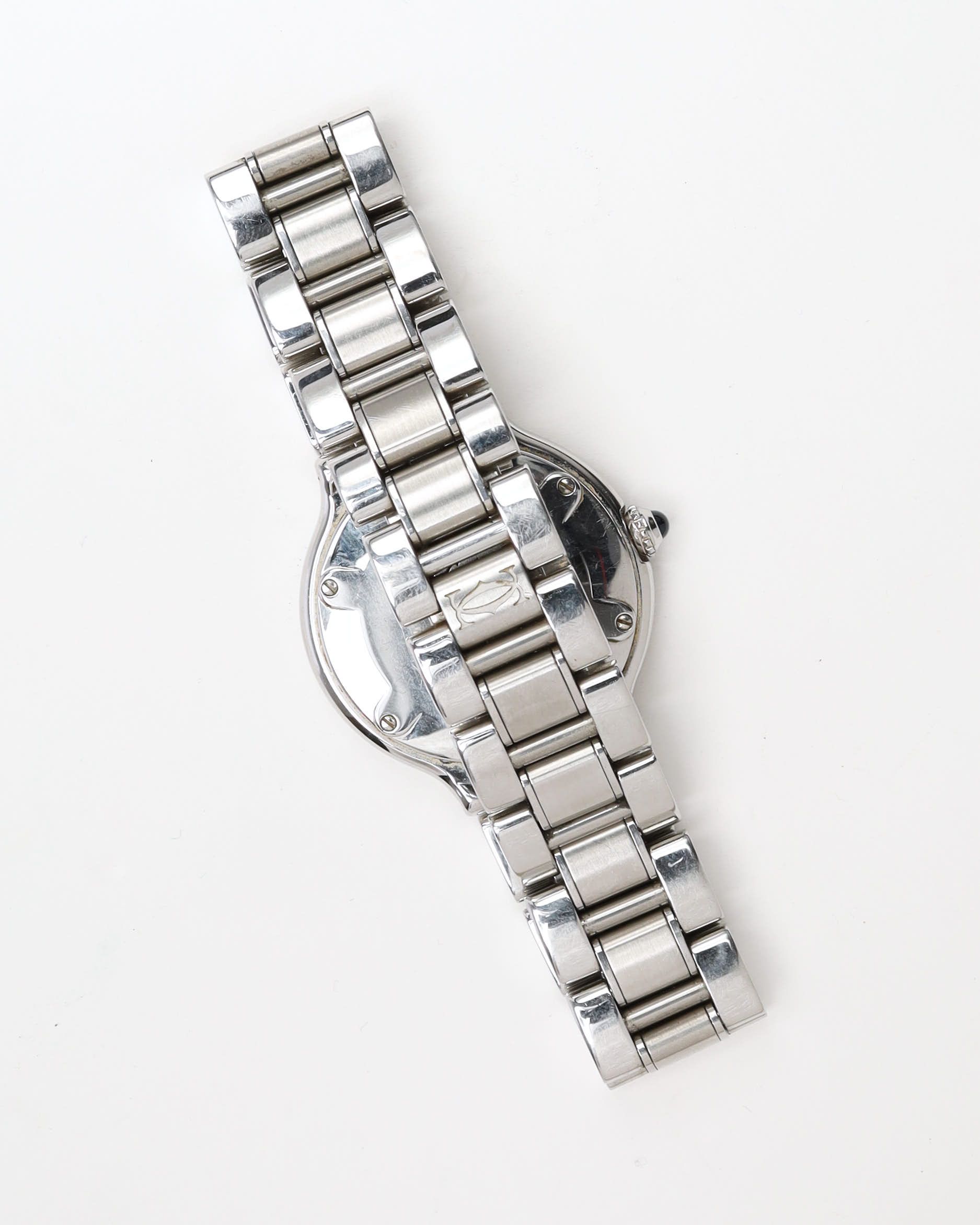 Cartier 21 Must De 28mm Ref 1340 Watch In Silver