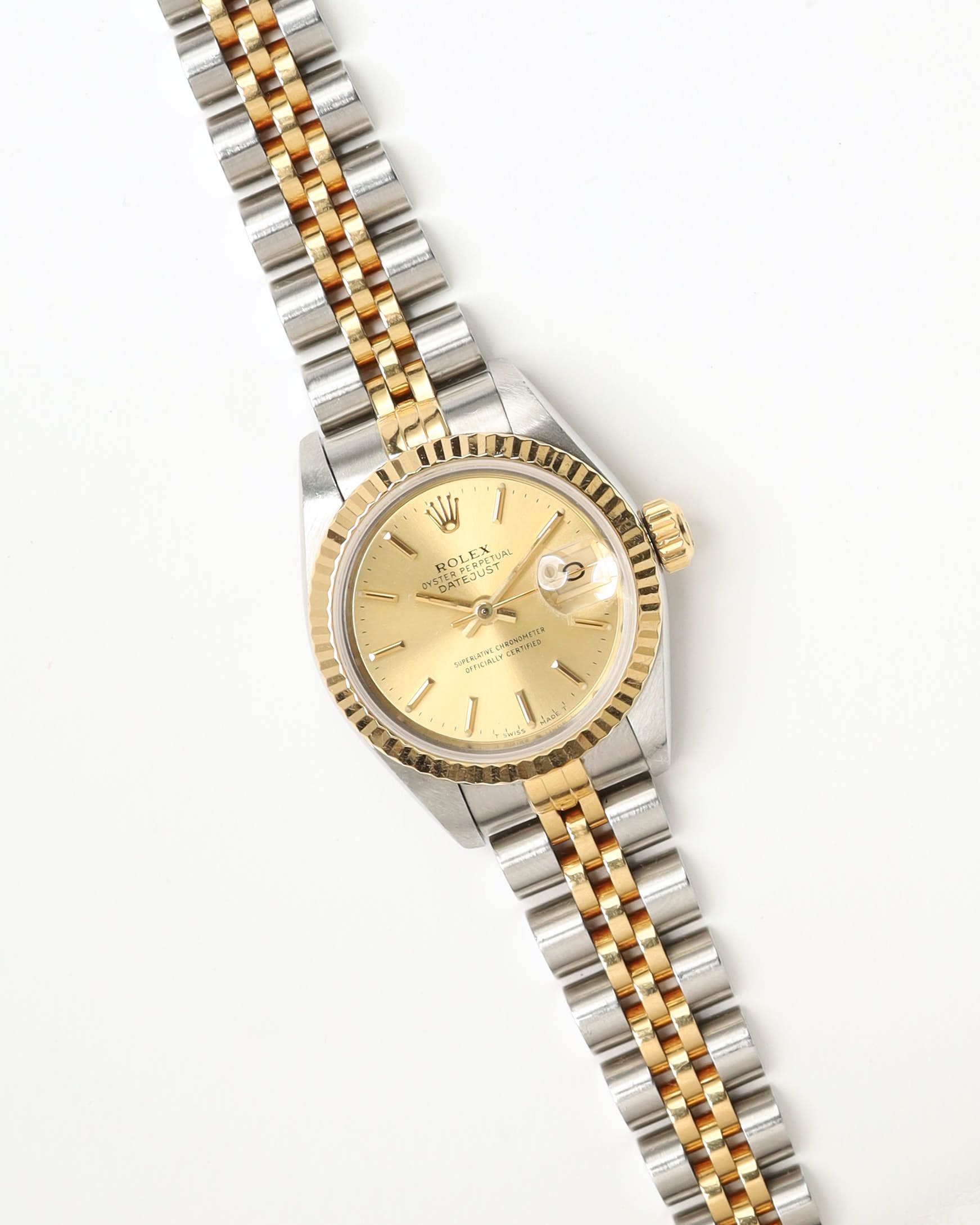 Rolex Lady-datejust 26mm Ref 69173 1991 Watch In Multi