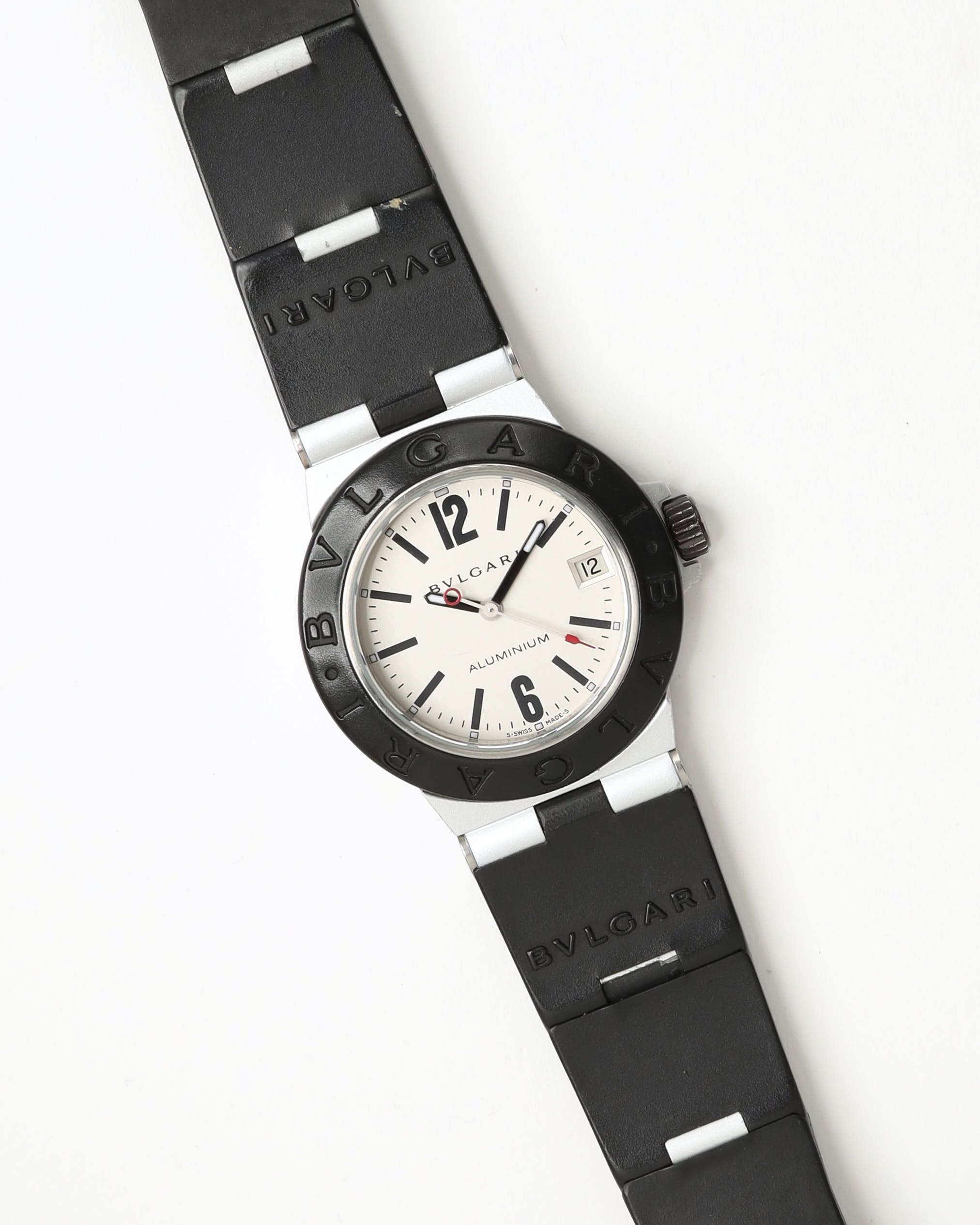 Bvlgari Diagono Aluminium 32mm Ref Al32ta Watch In Multi