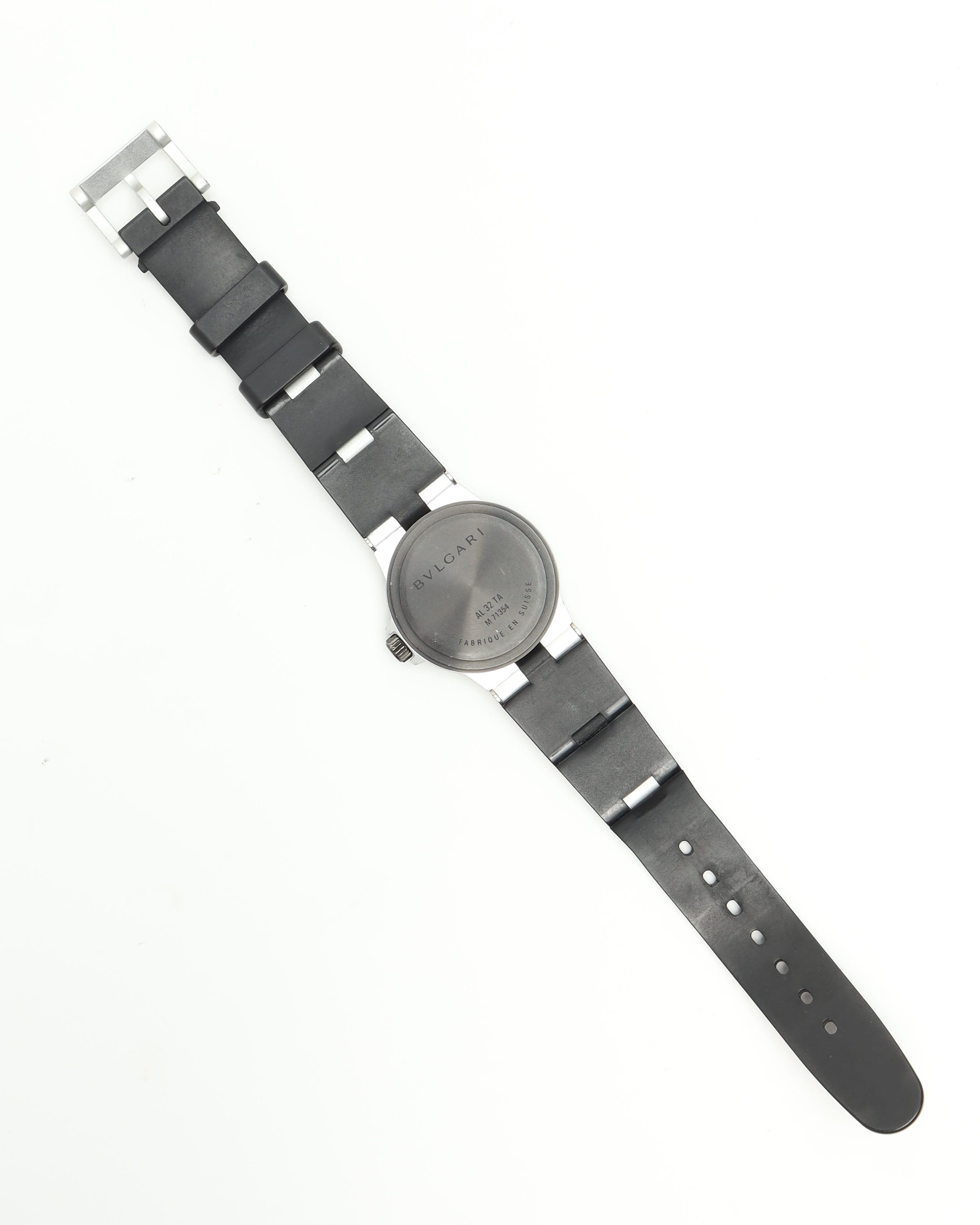 Bvlgari Diagono Aluminium 32mm Ref Al32ta Watch In Multi