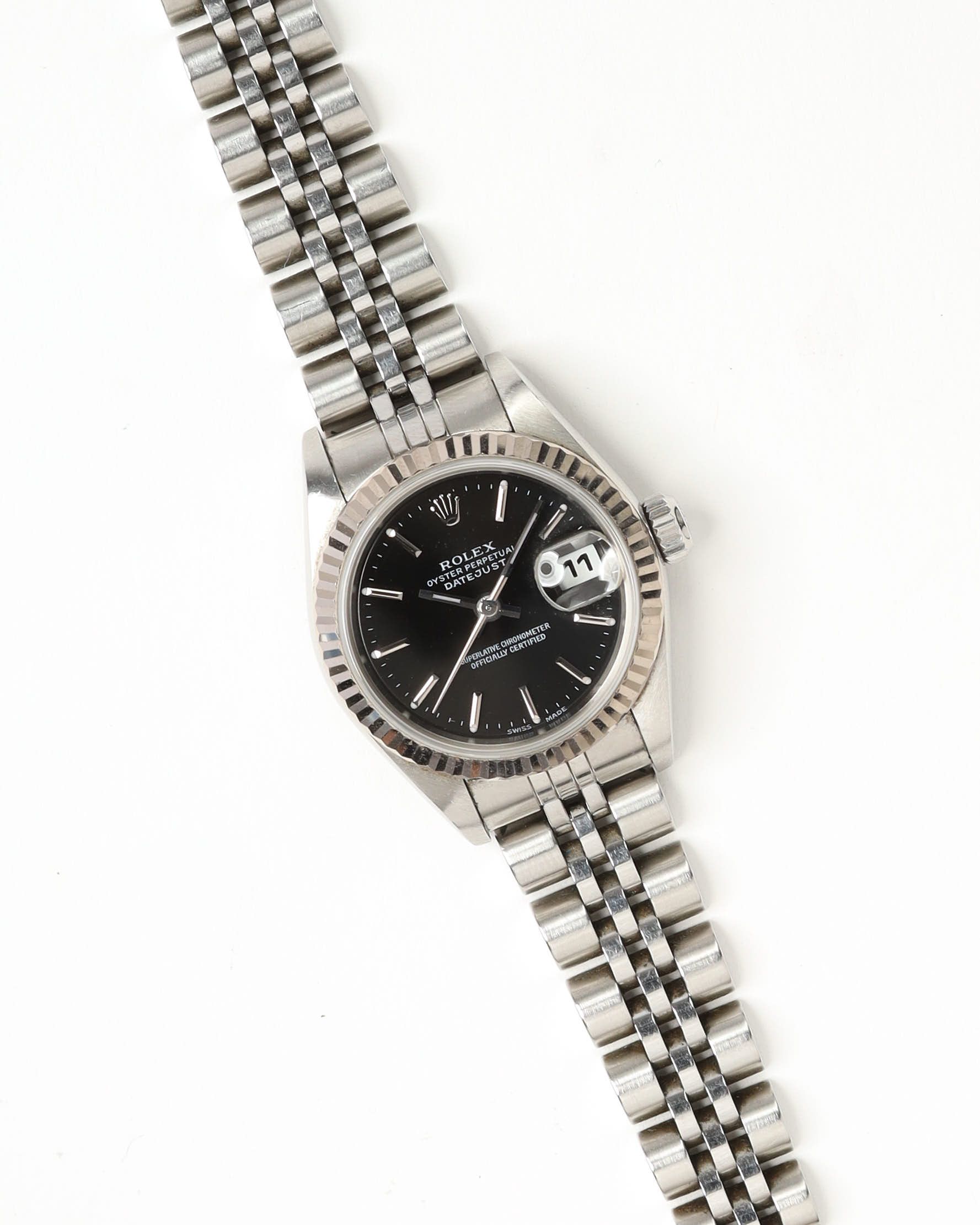 Rolex Lady-datejust 26mm Ref 79174 2002 Watch In Silver