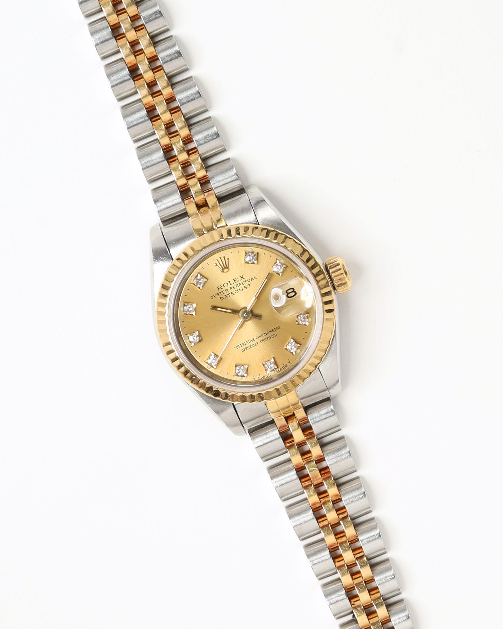 Rolex Lady-datejust 26mm Ref 69173 1993 Watch In Gold